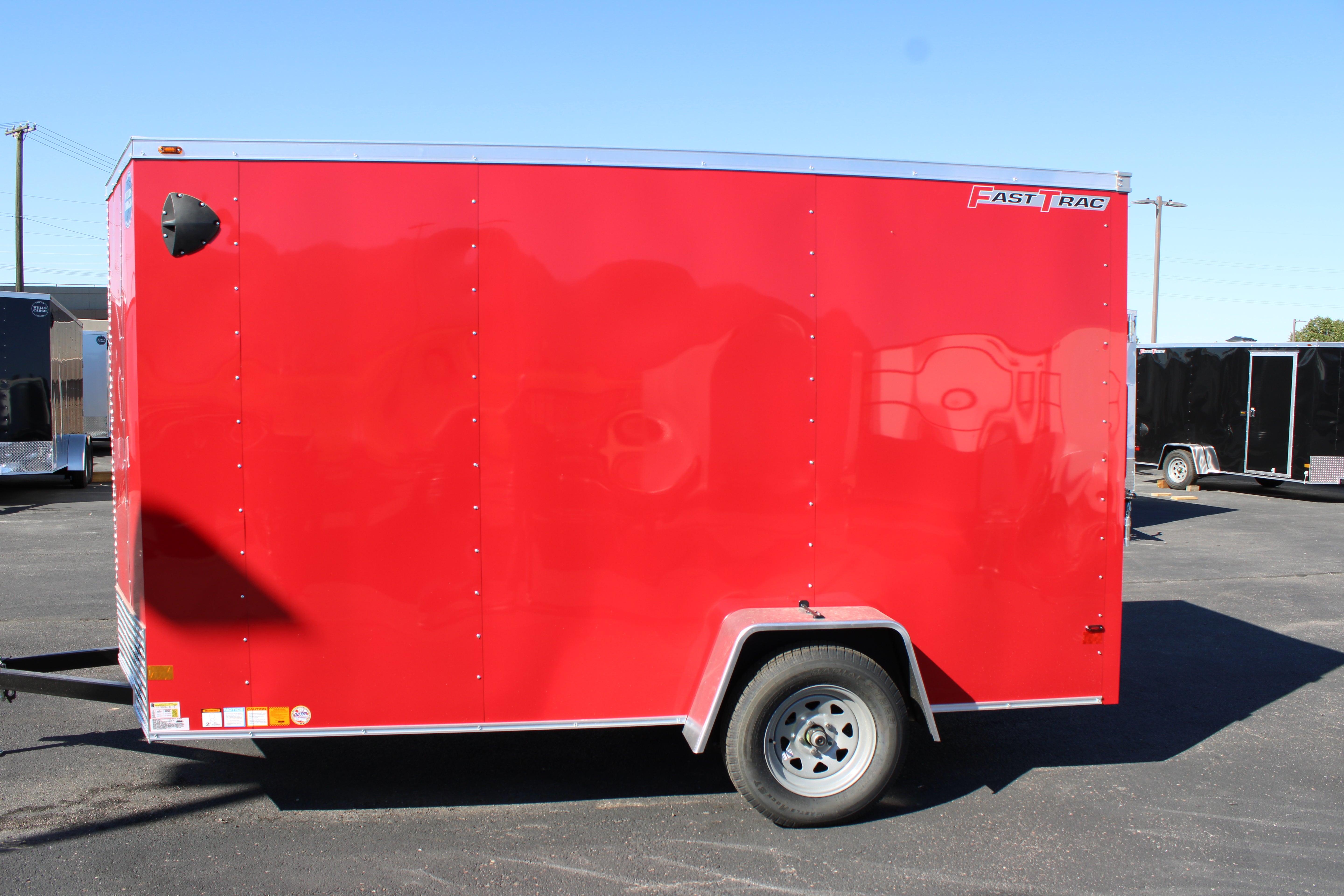 2025 Wells Cargo 6 x 12 Enclosed Trailer