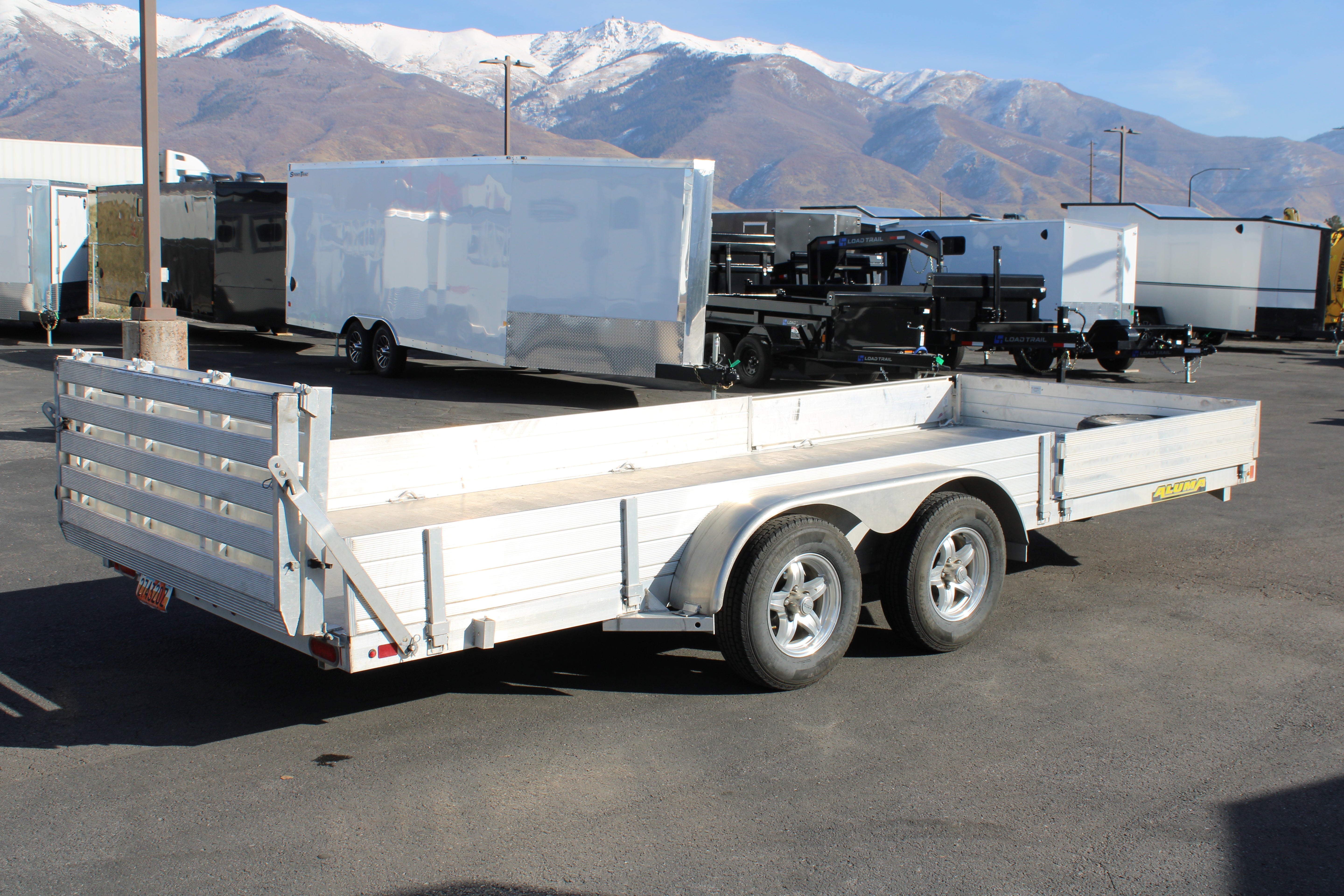Used 18' Aluminum Utility Trailer