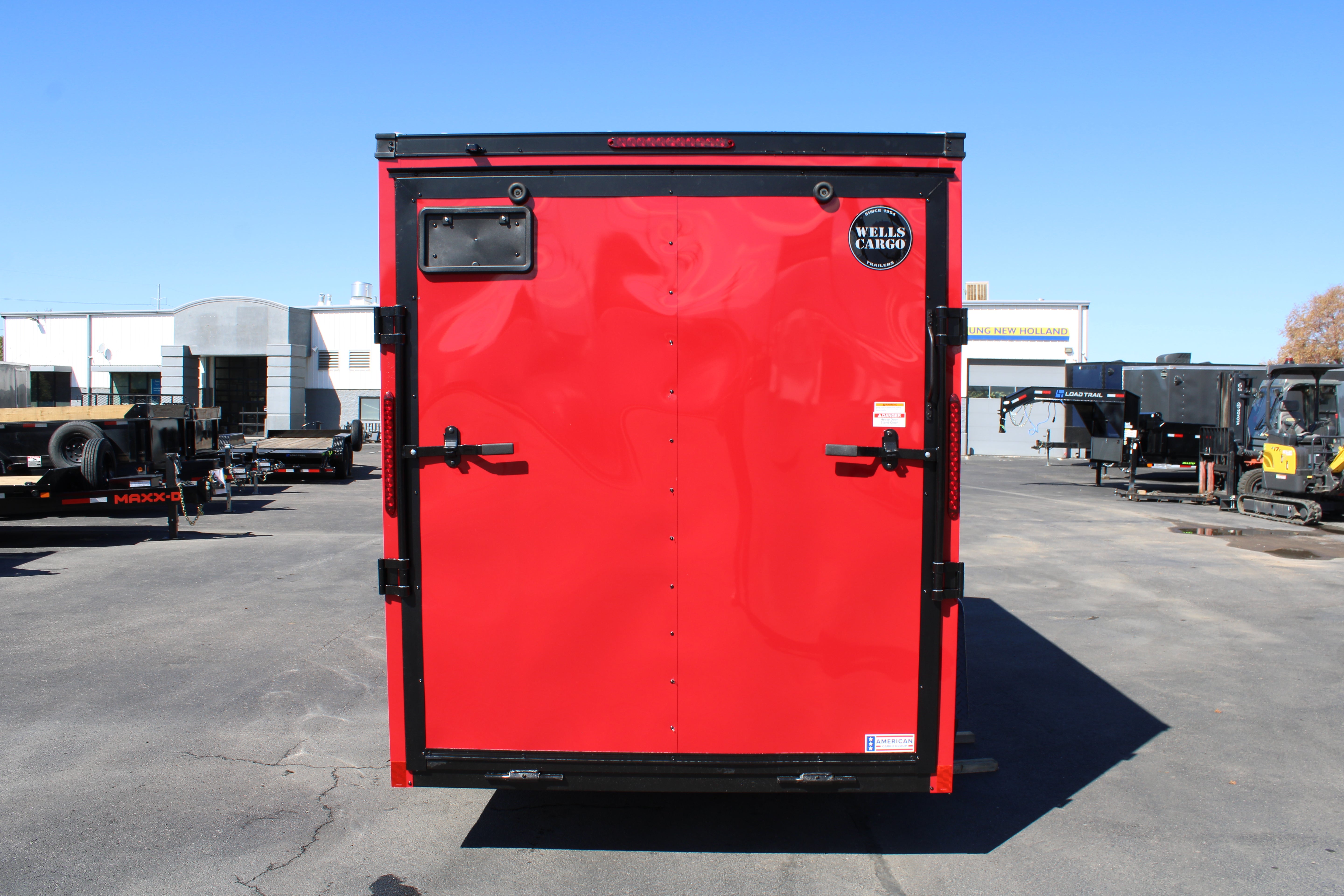 Wells Cargo 6 x 12 Deluxe Enclosed Trailer