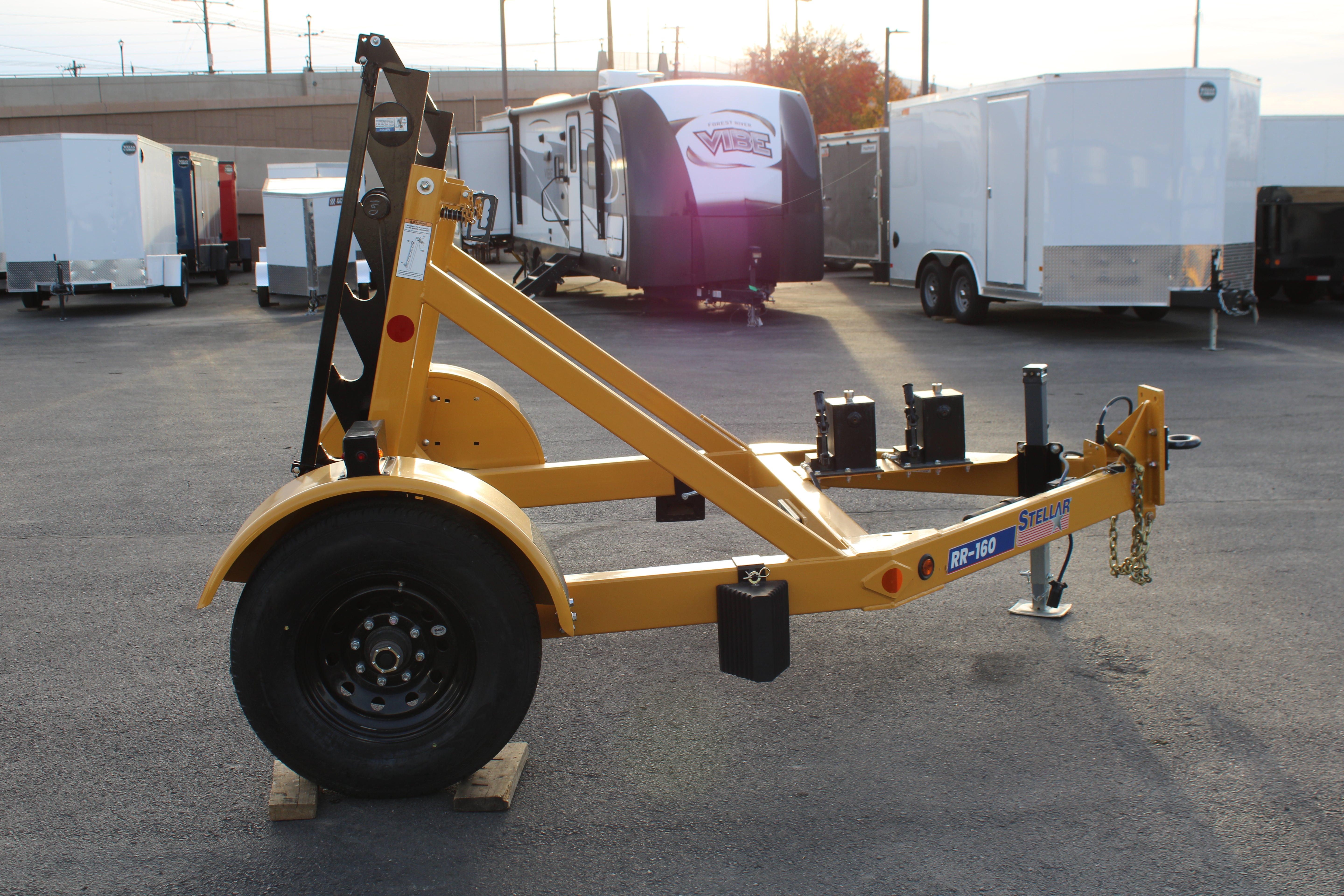 Stellar RR-160 Self-Loading Cable Trailer