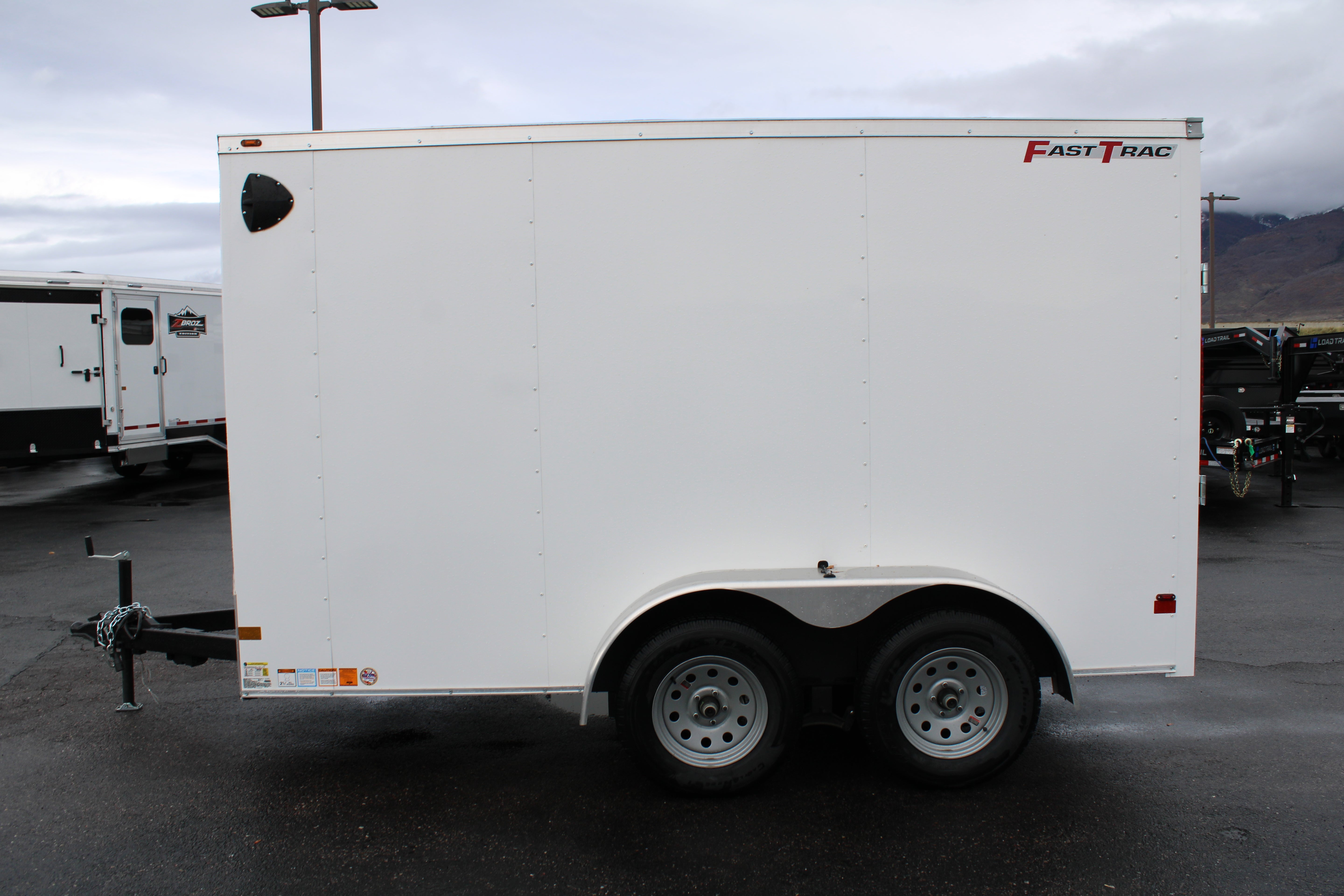 Wells Cargo 7 x 12 Deluxe Enclosed Trailer