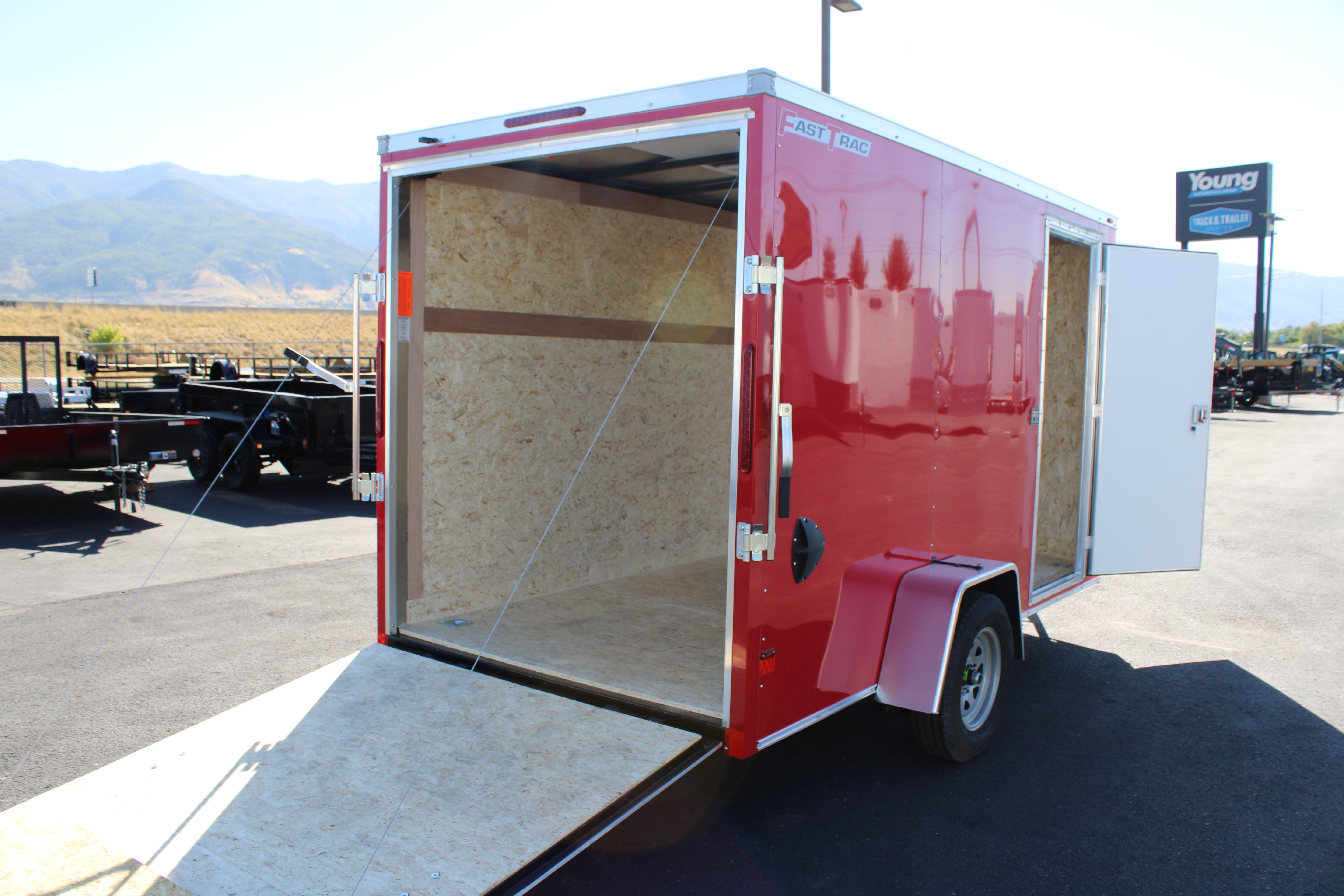 2025 Wells Cargo 6 x 12 Enclosed Trailer