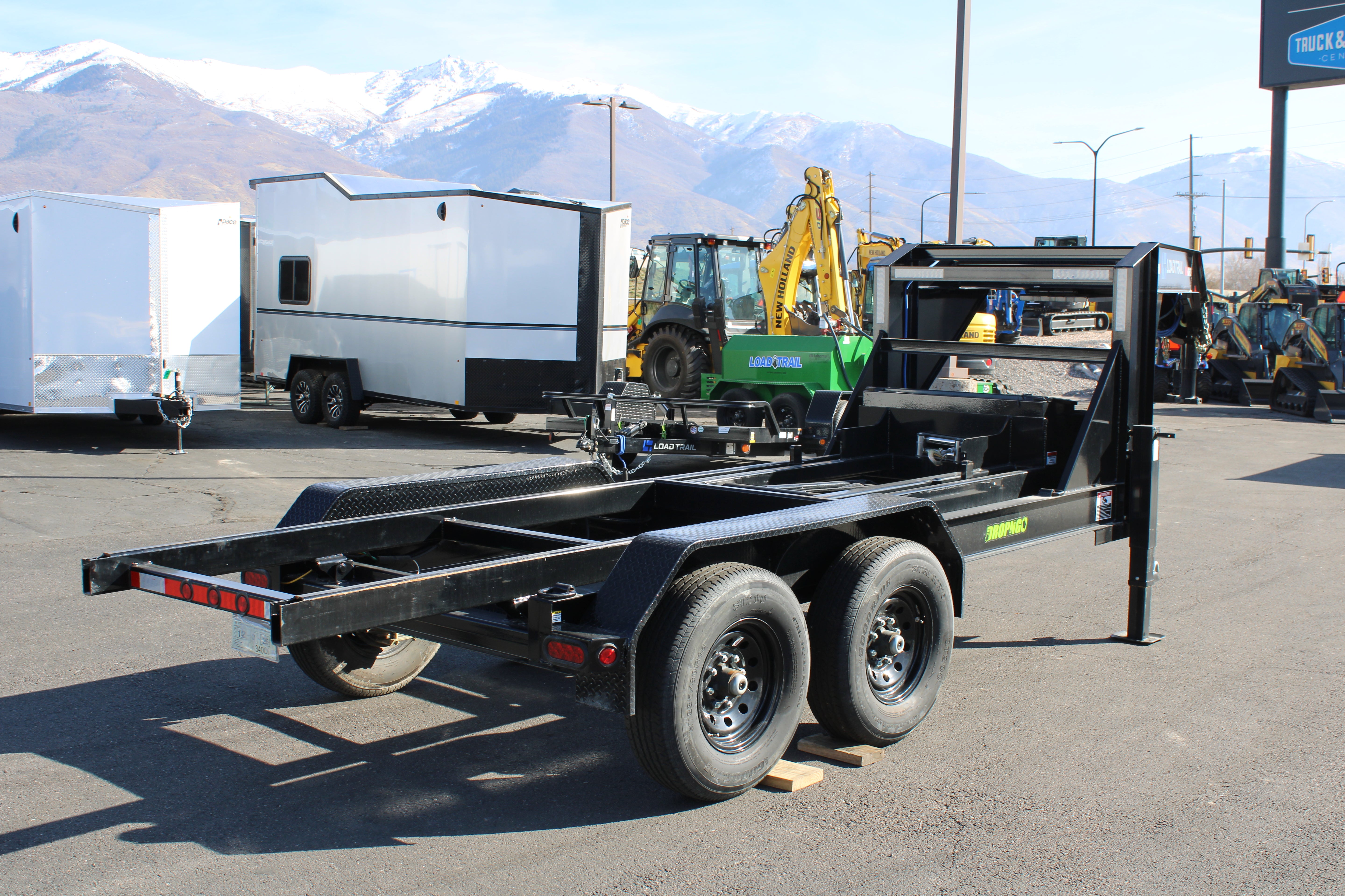 Load Trail 14' Gooseneck Dump Trailer Chassis