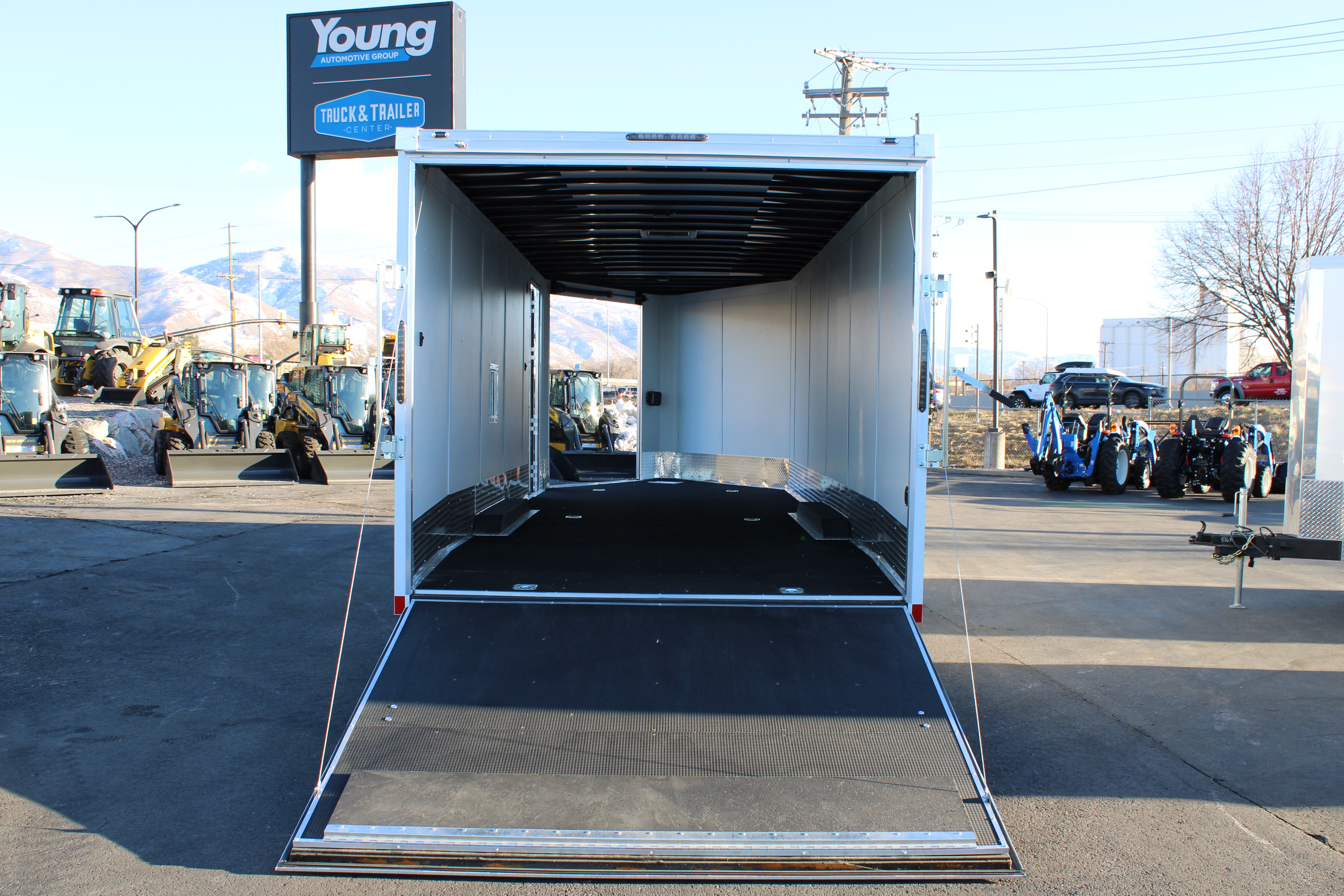 2025 Wells Cargo 8.5 x 28 Enclosed Snowmobile Trailer