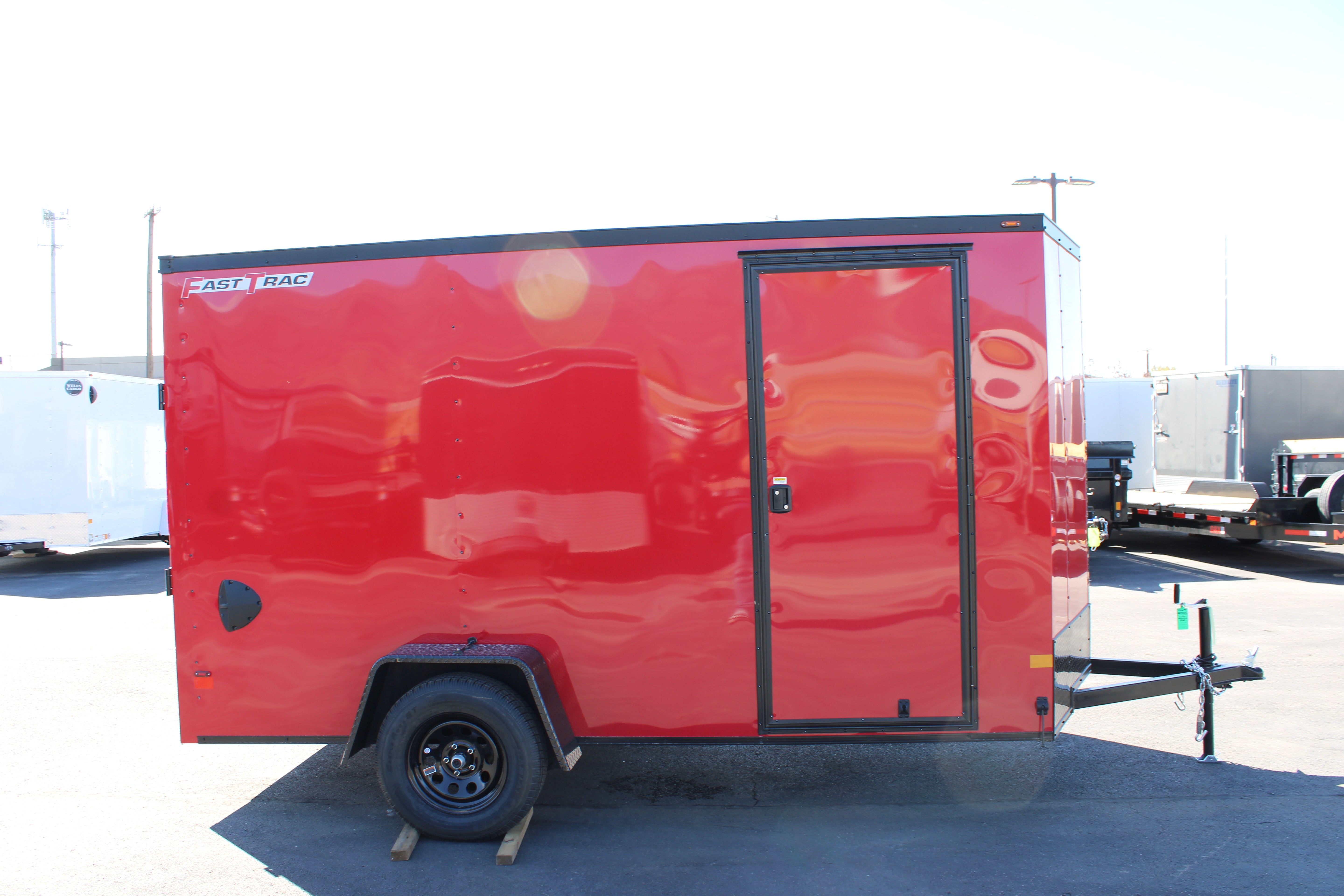 Wells Cargo 6 x 12 Deluxe Enclosed Trailer