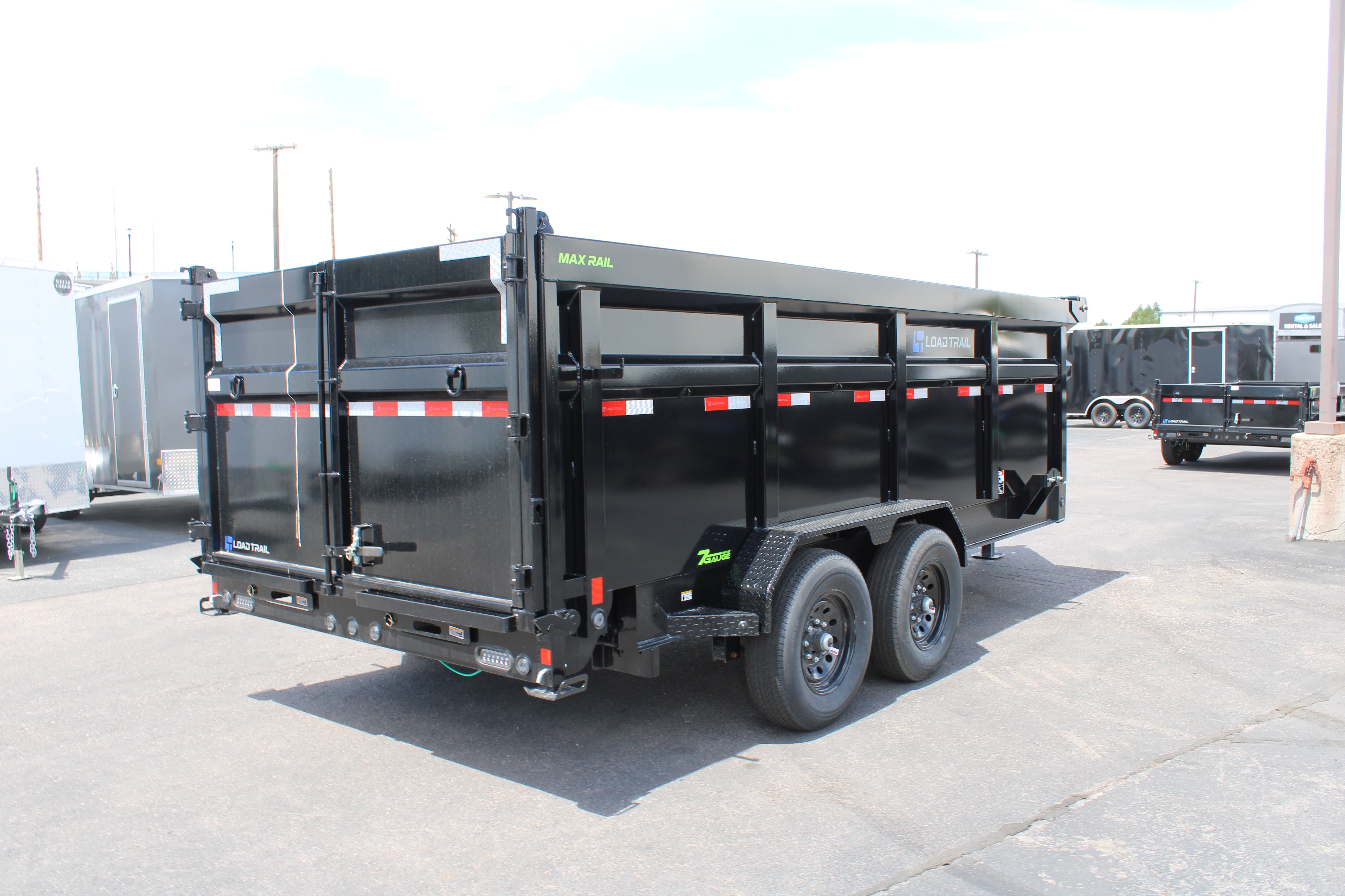 Loadtrail 83"x16' Dump Trailer