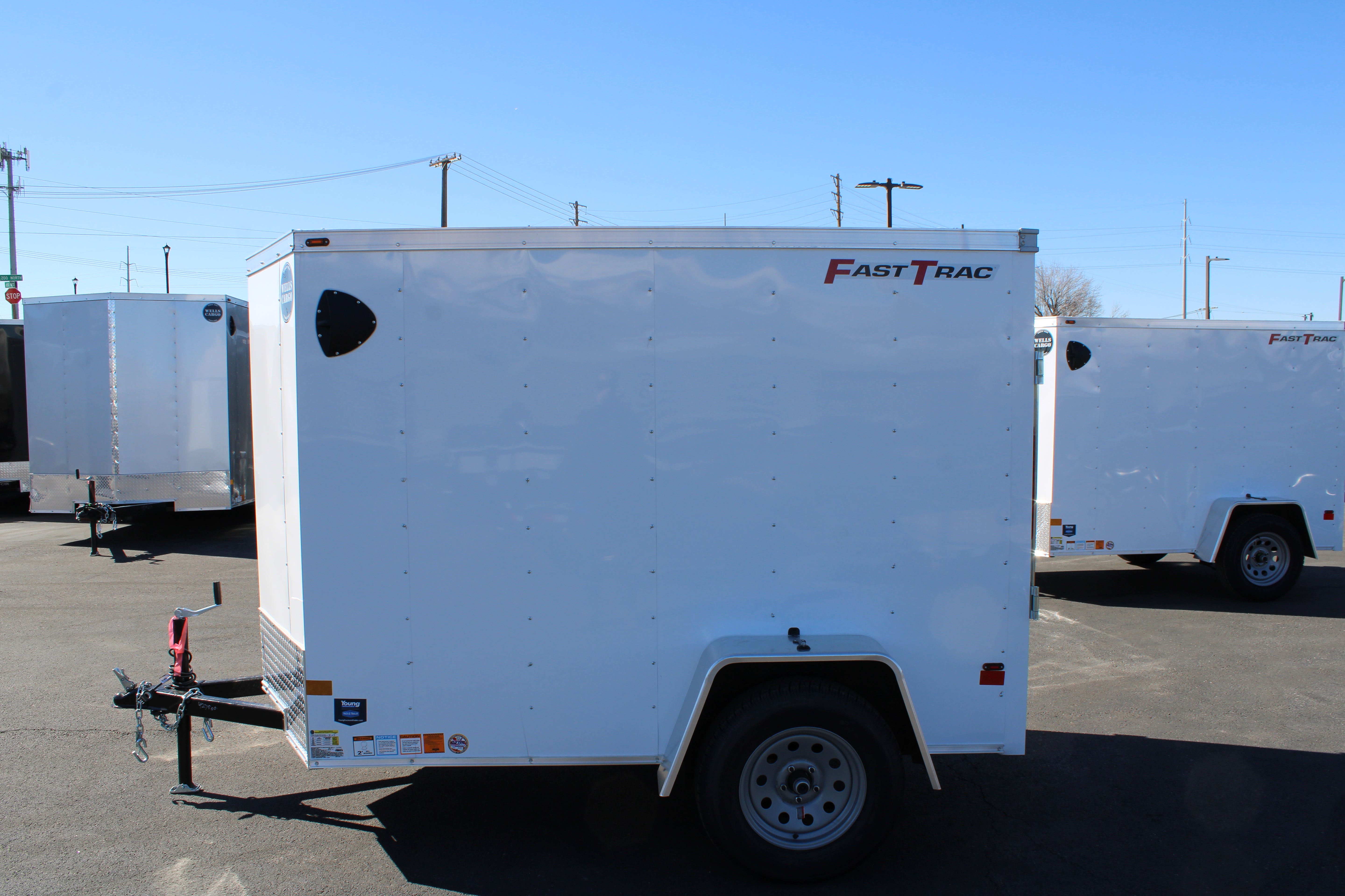 2025  Wells Cargo 5 x 8 Enclosed Cargo Trailer