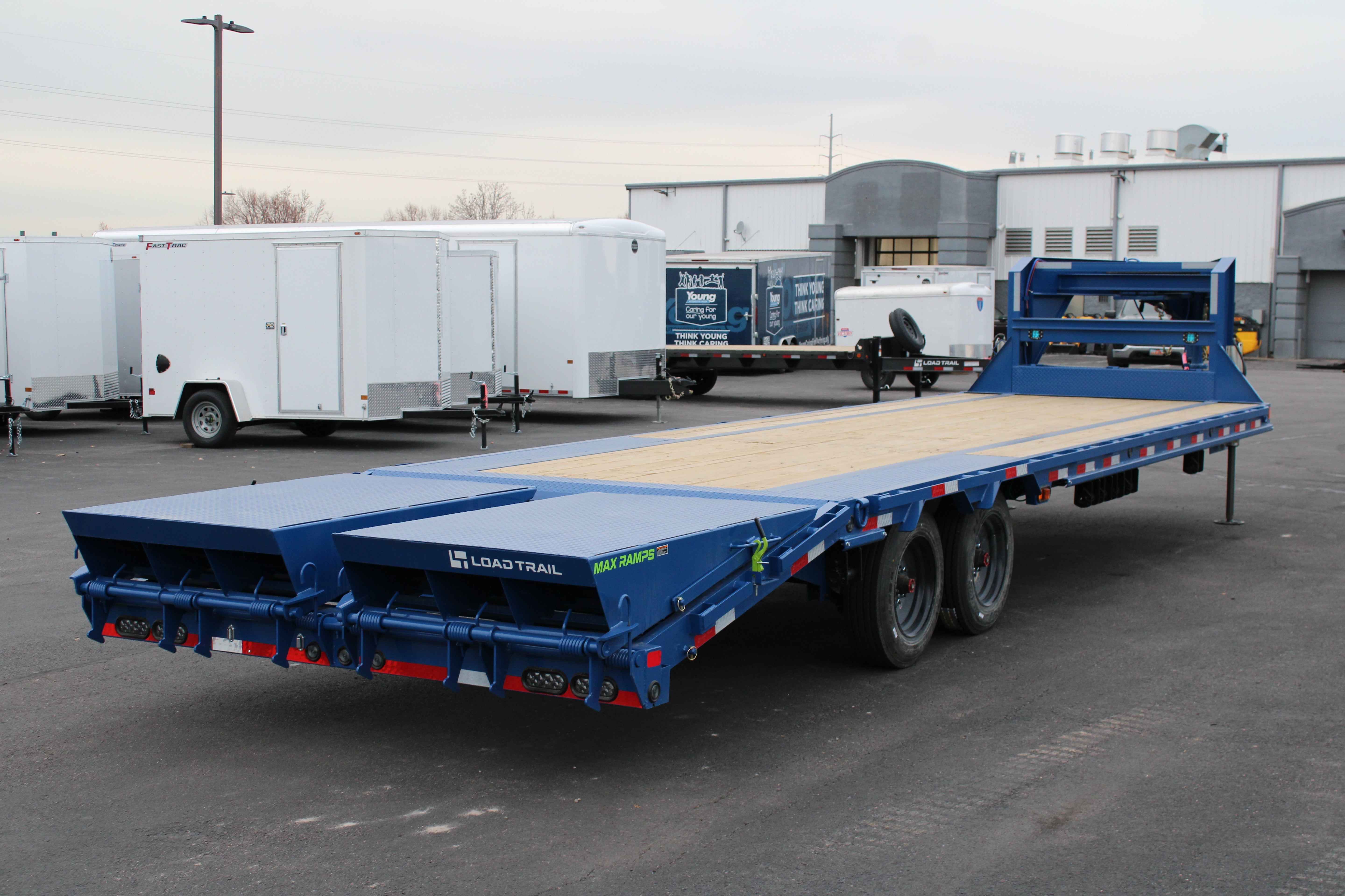 2025 Load Trail 102" x 30' Gooseneck Flatbed Trailer