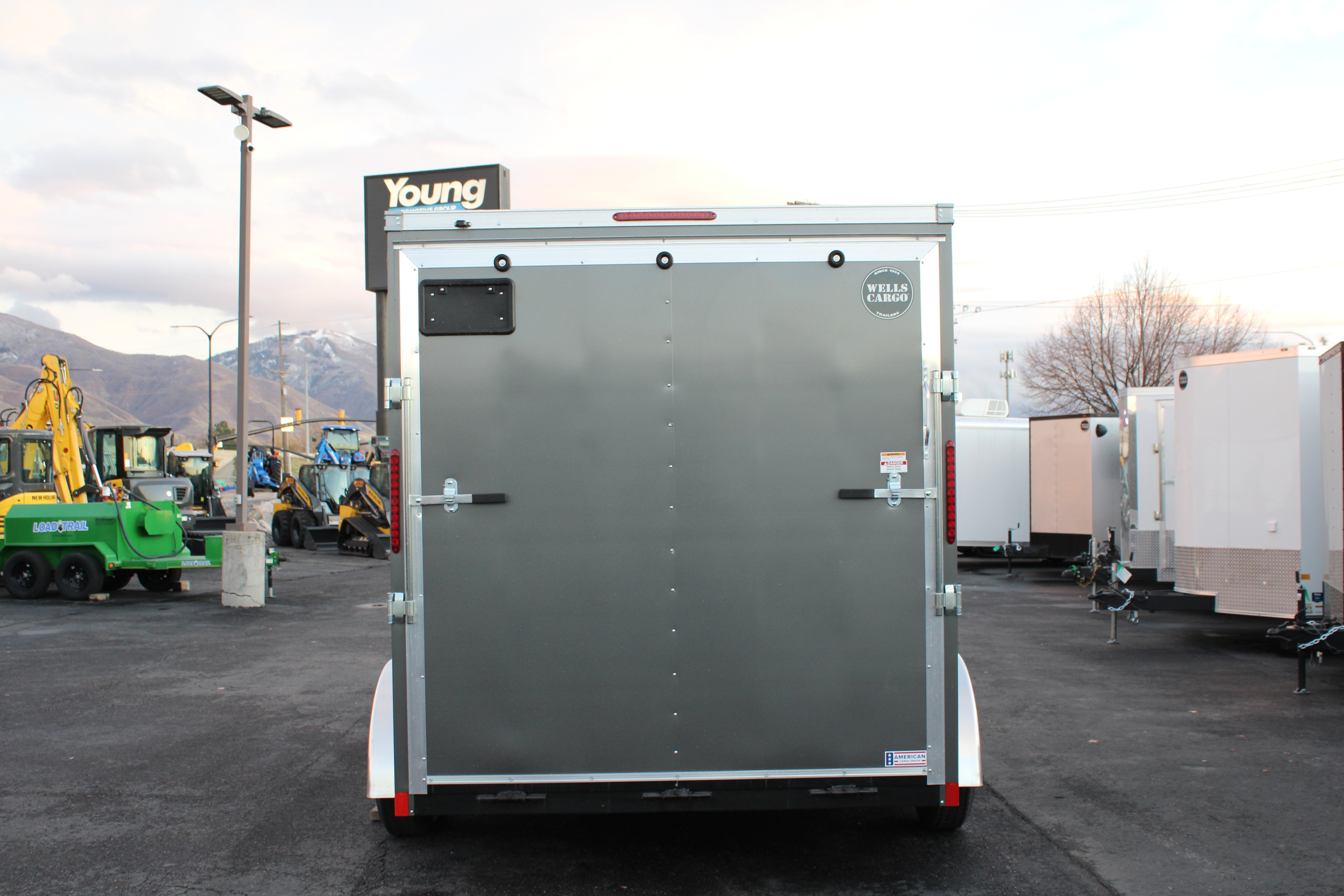 Wells Cargo 7 x 12 Deluxe Enclosed Trailer