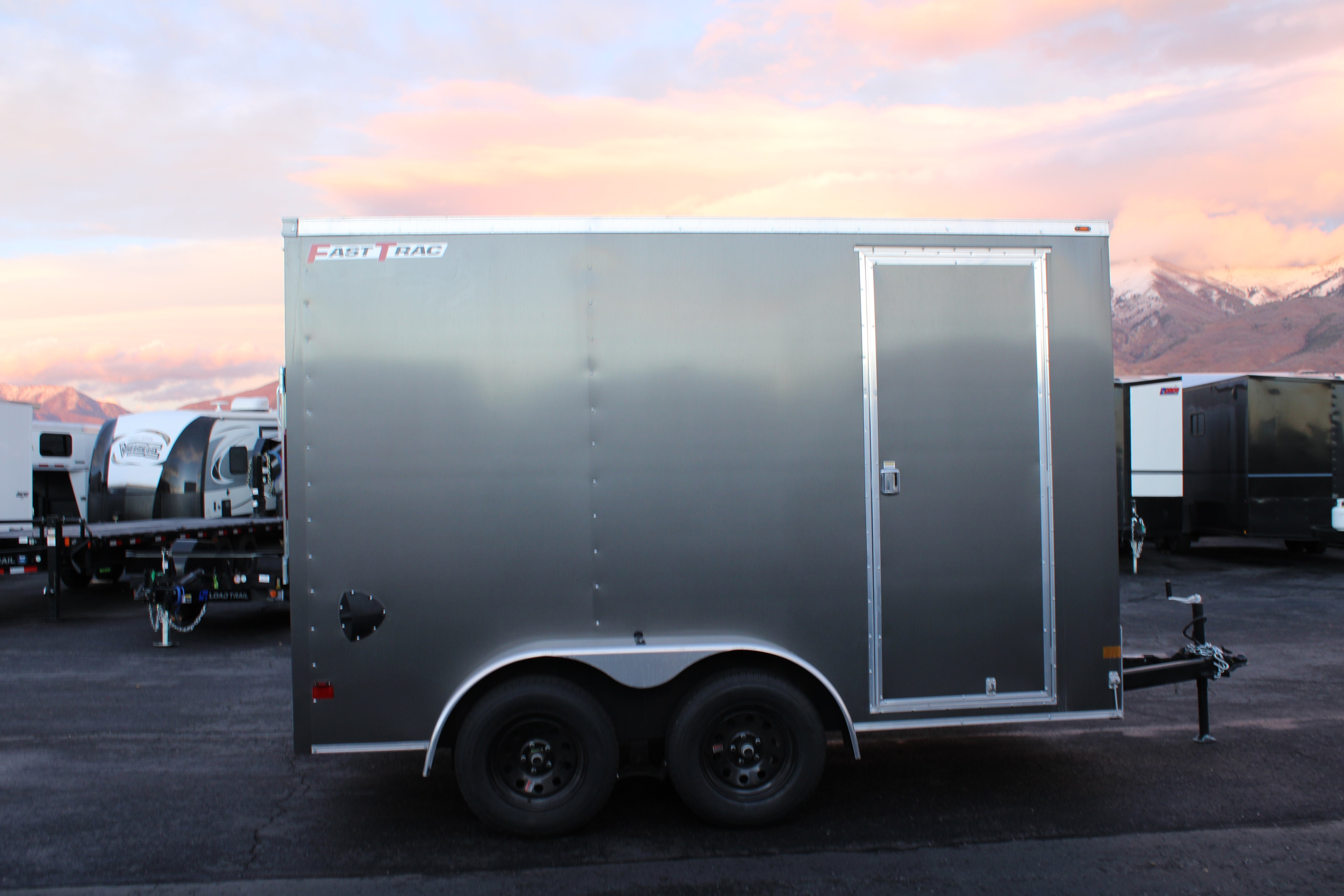 Wells Cargo 7 x 12 Deluxe Enclosed Trailer