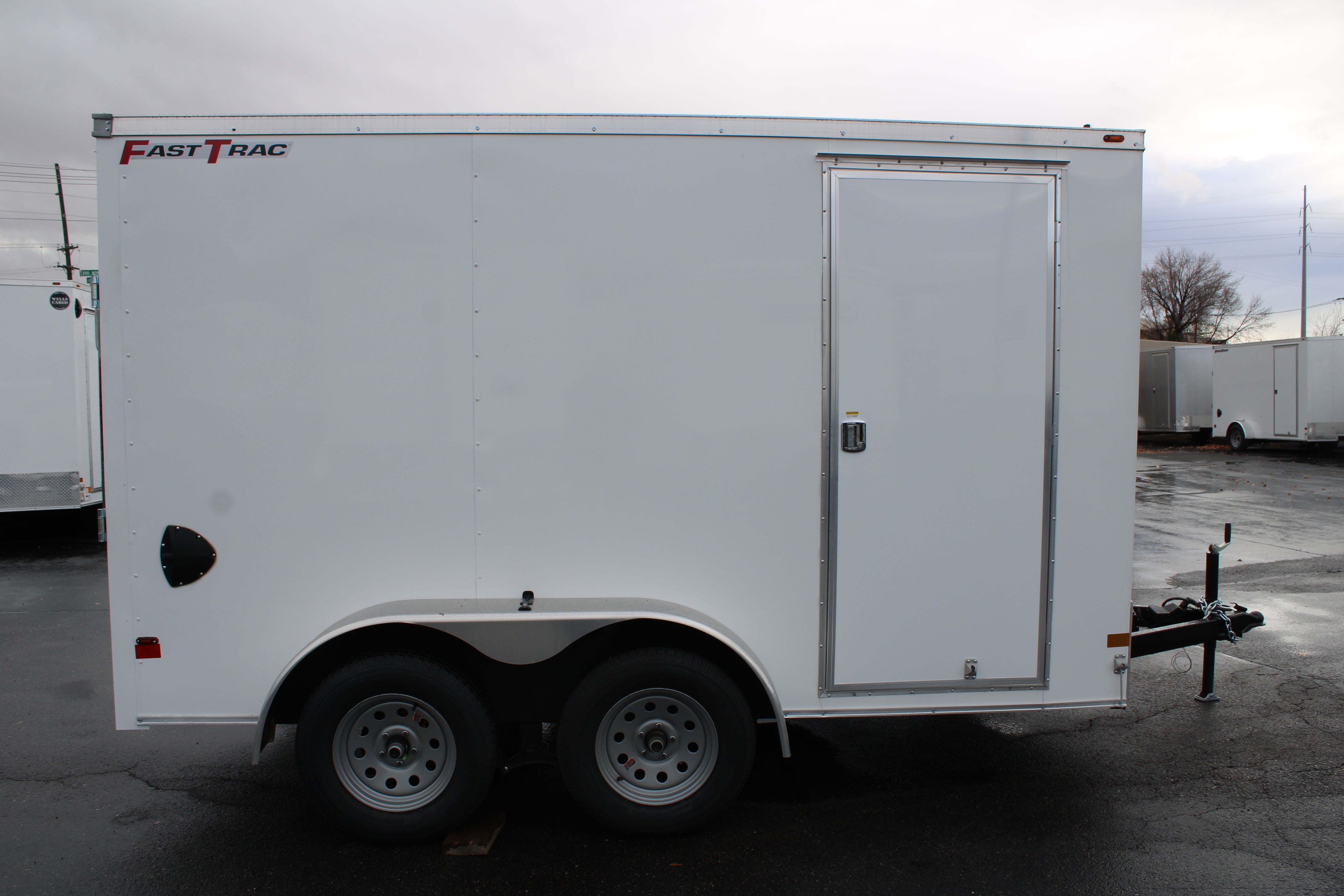 Wells Cargo 7 x 12 Deluxe Enclosed Trailer
