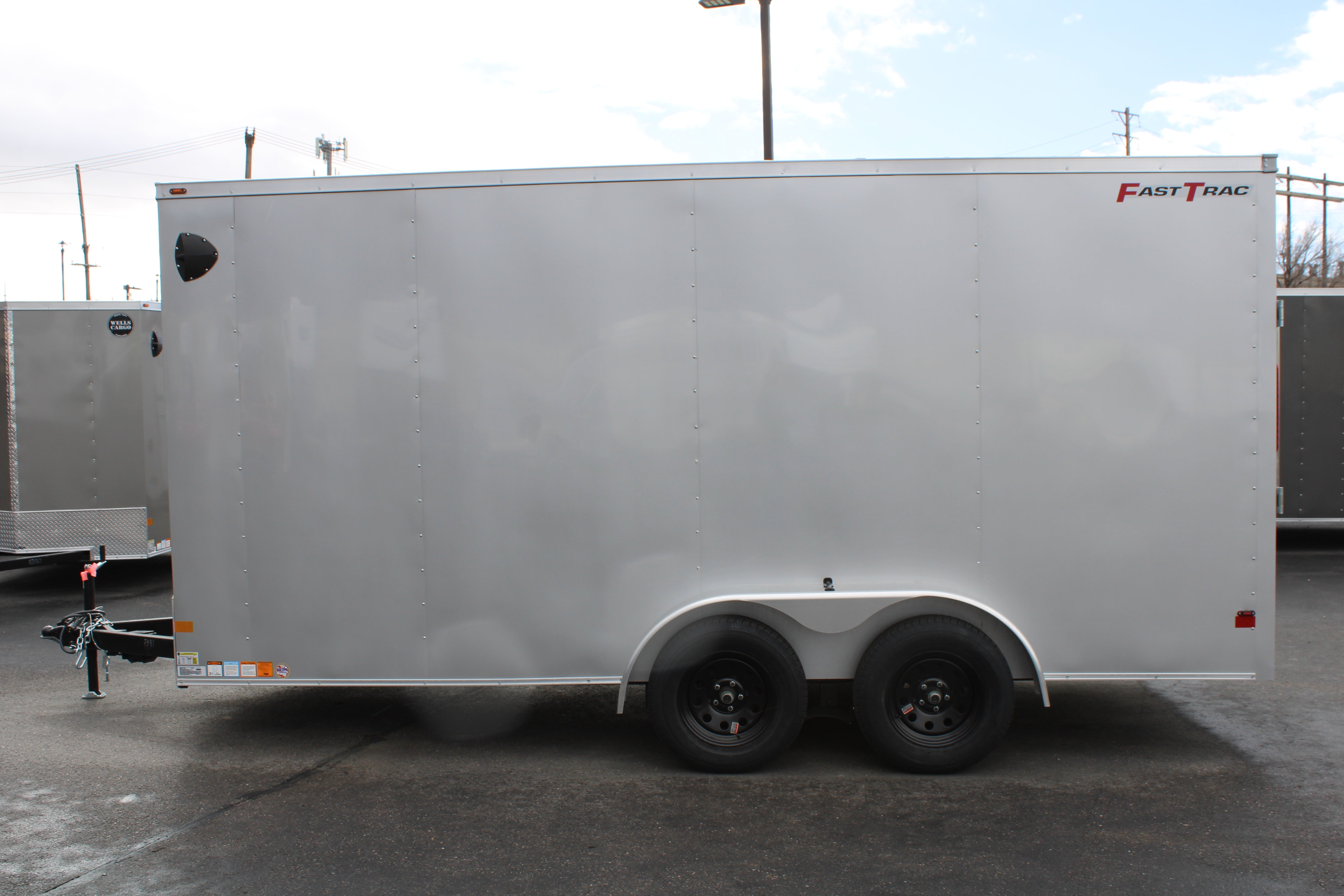 2025 Wells Cargo 7 x 16 Deluxe Enclosed Trailer