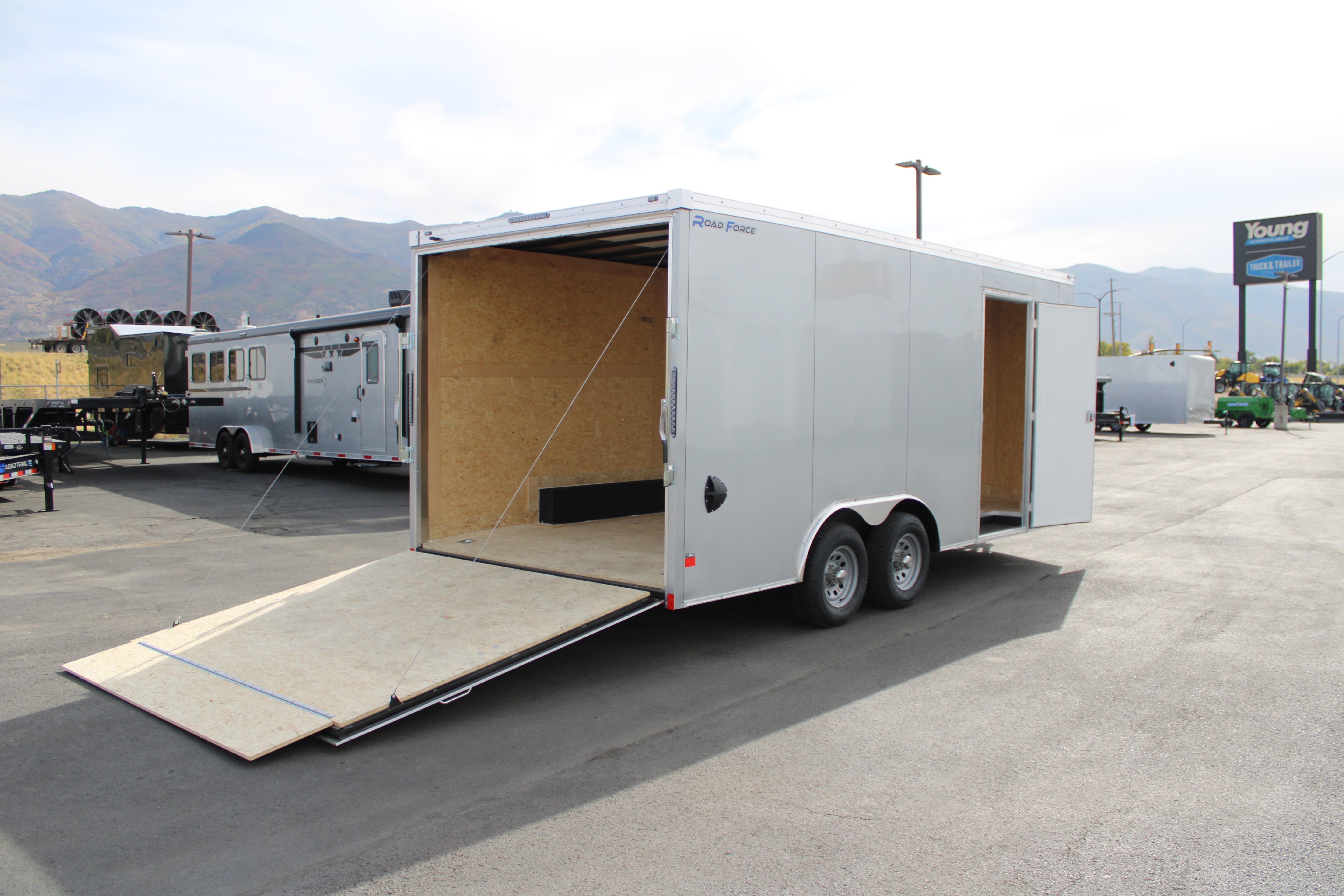 Wells Cargo 8.5 x 16 Enclosed Trailer