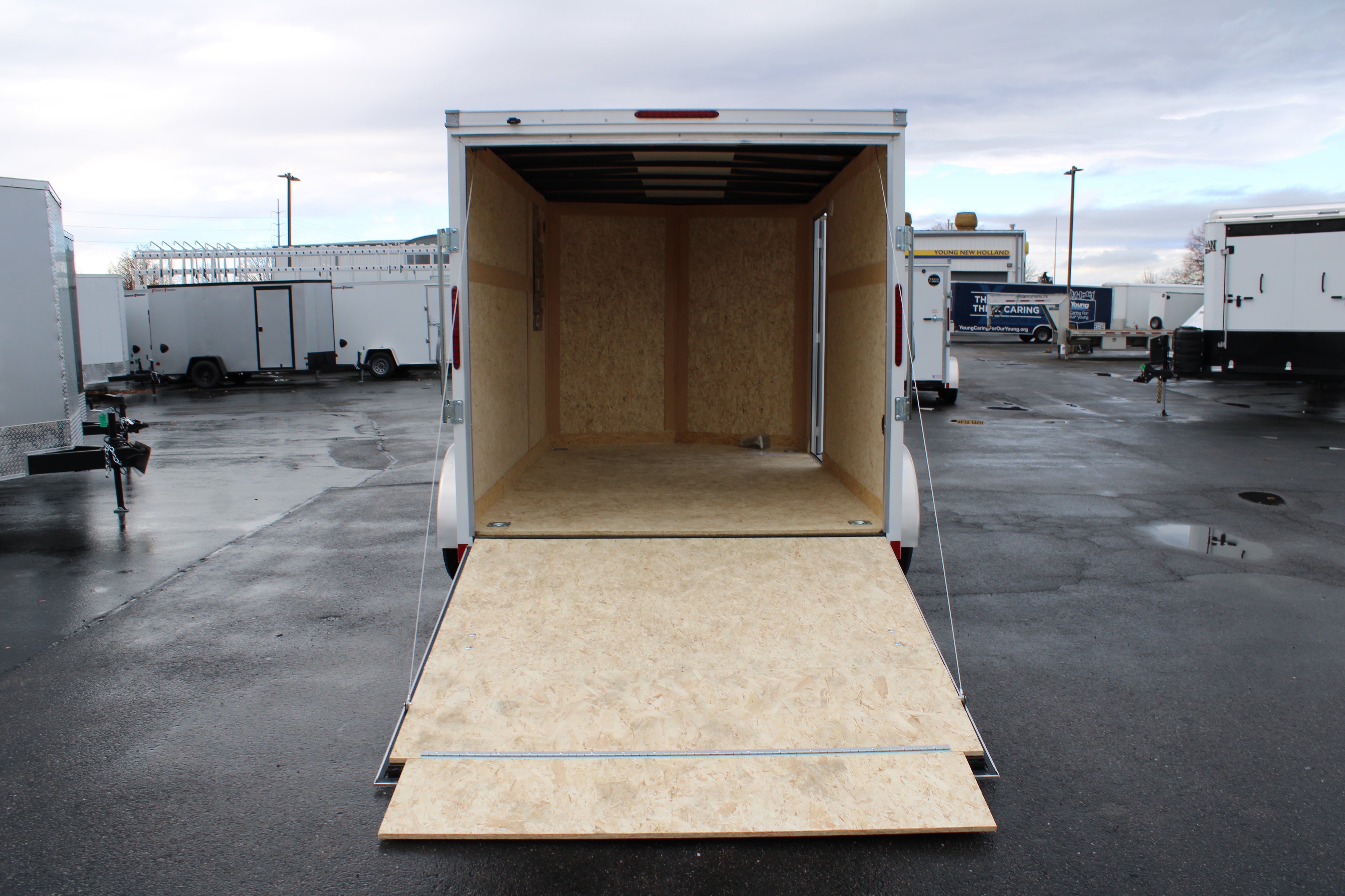 Wells Cargo 7 x 12 Deluxe Enclosed Trailer