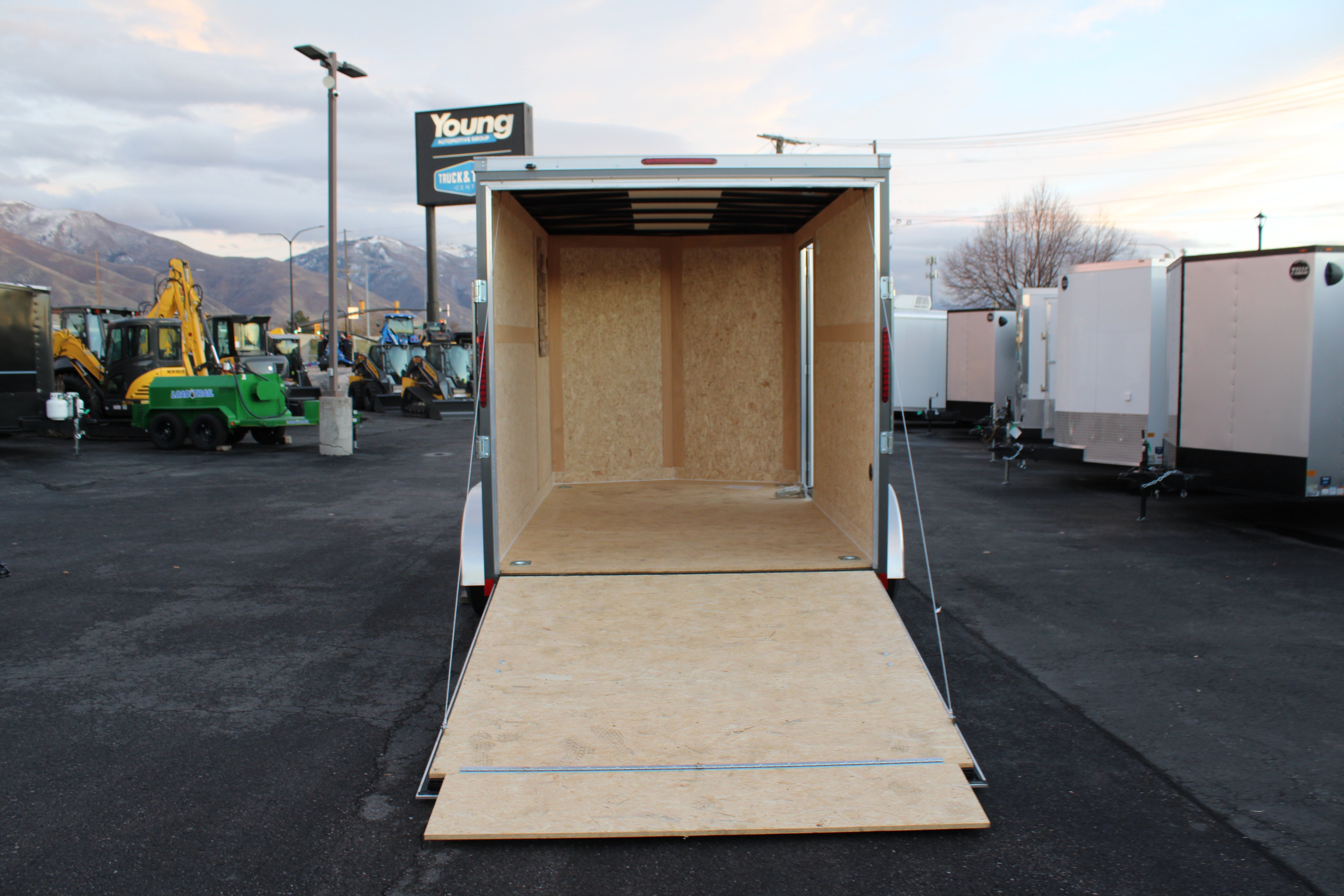 Wells Cargo 7 x 12 Deluxe Enclosed Trailer