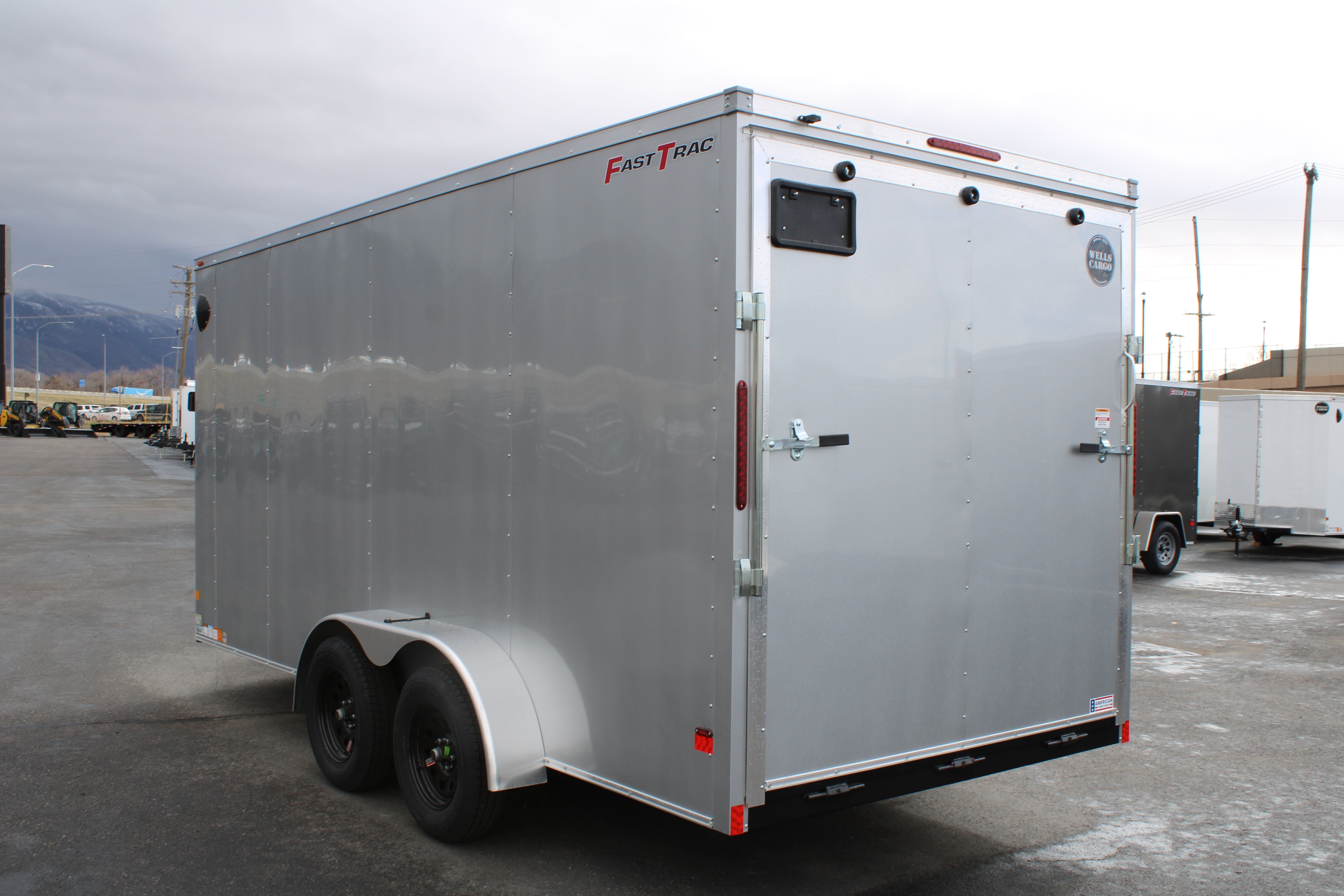 2025 Wells Cargo 7 x 16 Deluxe Enclosed Trailer