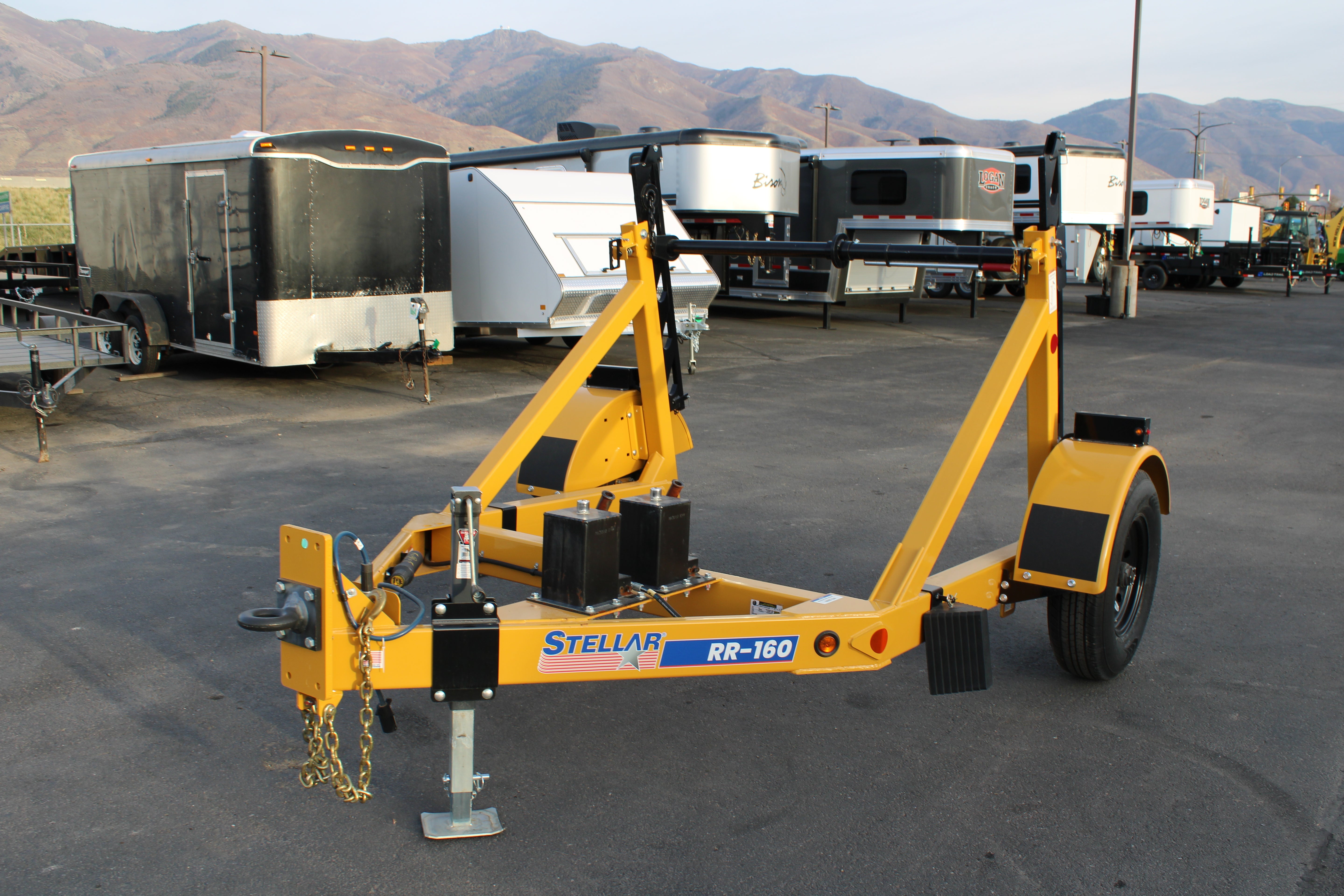 Stellar RR-160 Self-Loading Cable Trailer