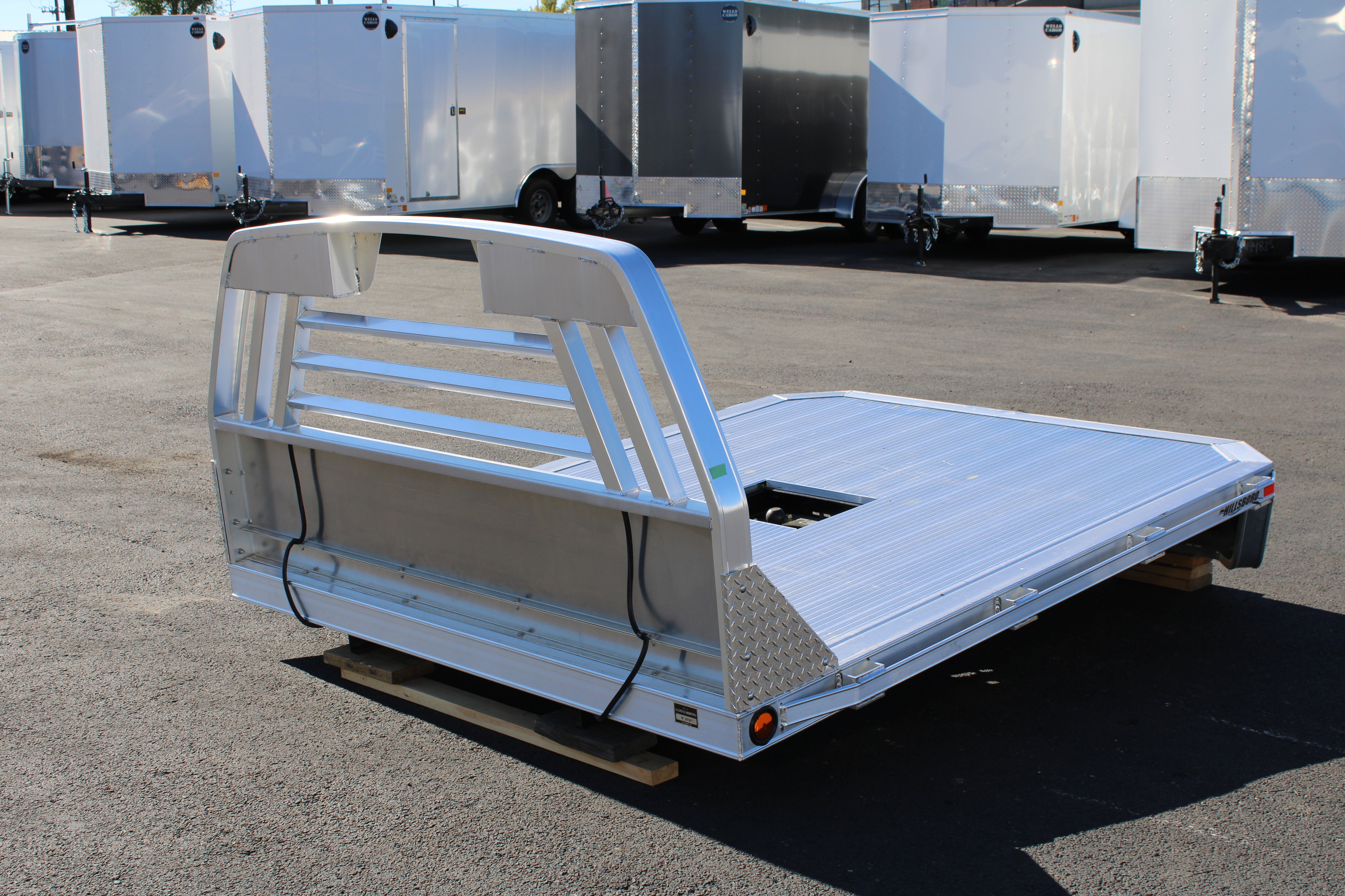 2024 Hillsboro 7 x 8.6 Aluminum Truck Bed