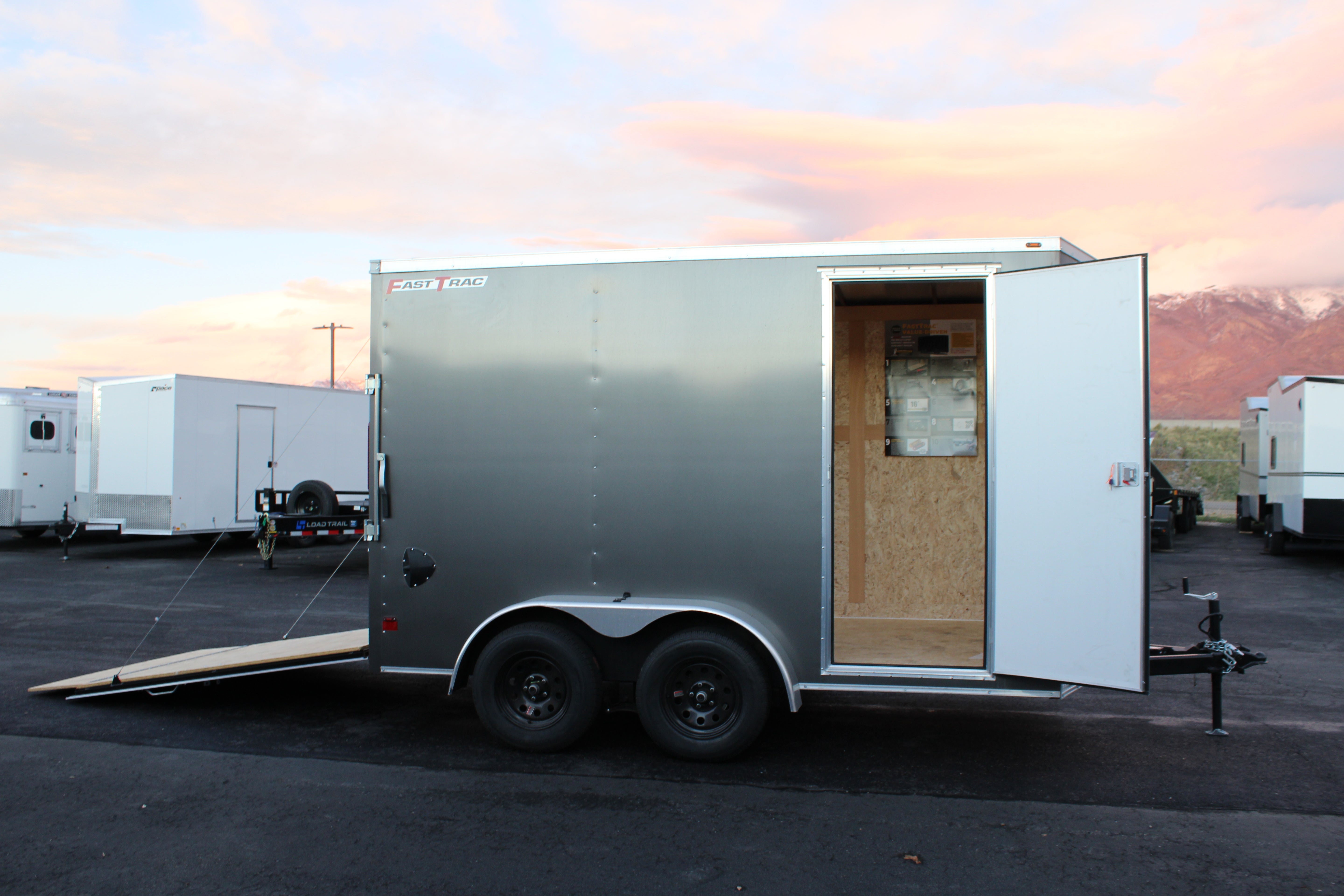 Wells Cargo 7 x 12 Deluxe Enclosed Trailer
