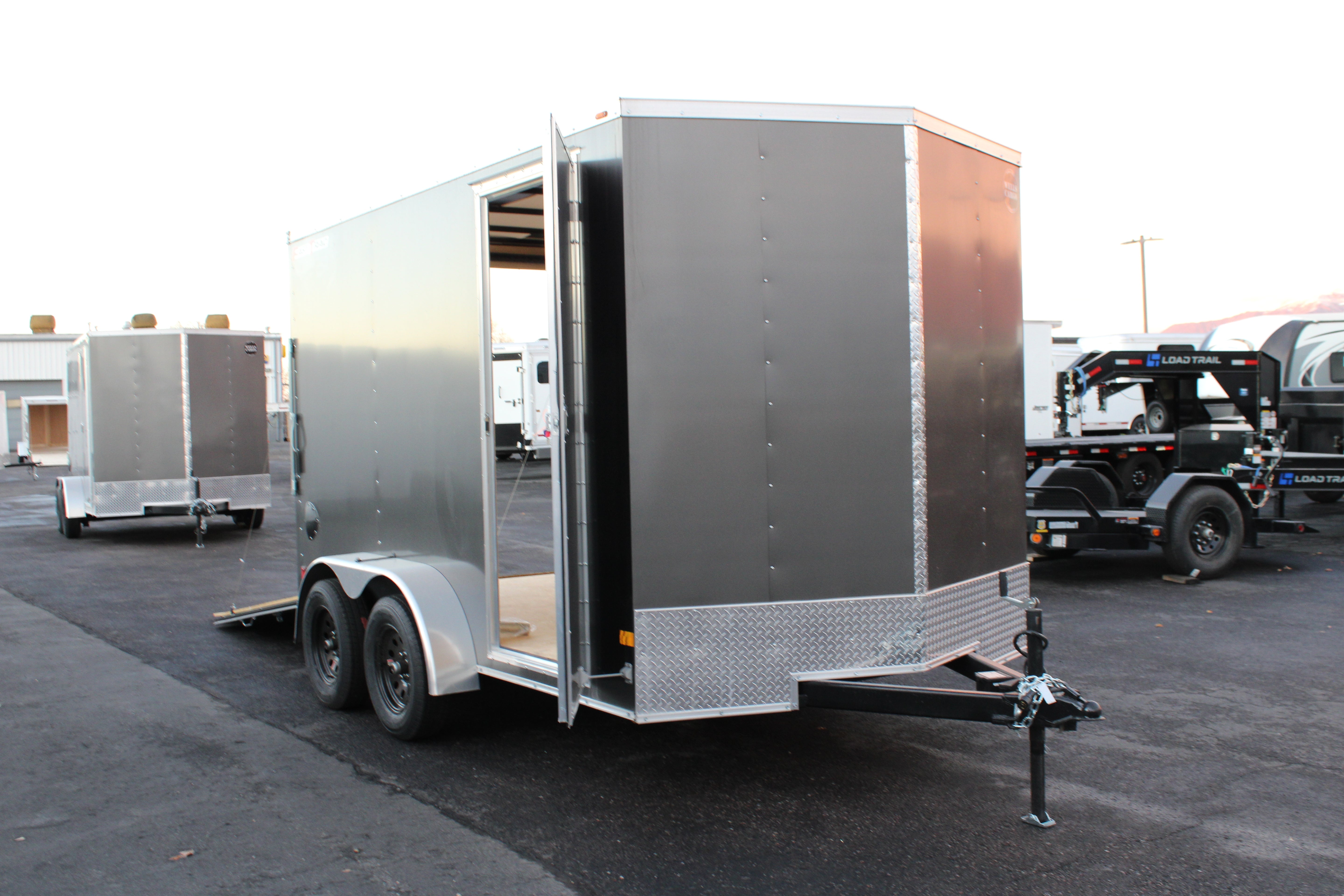 Wells Cargo 7 x 12 Deluxe Enclosed Trailer