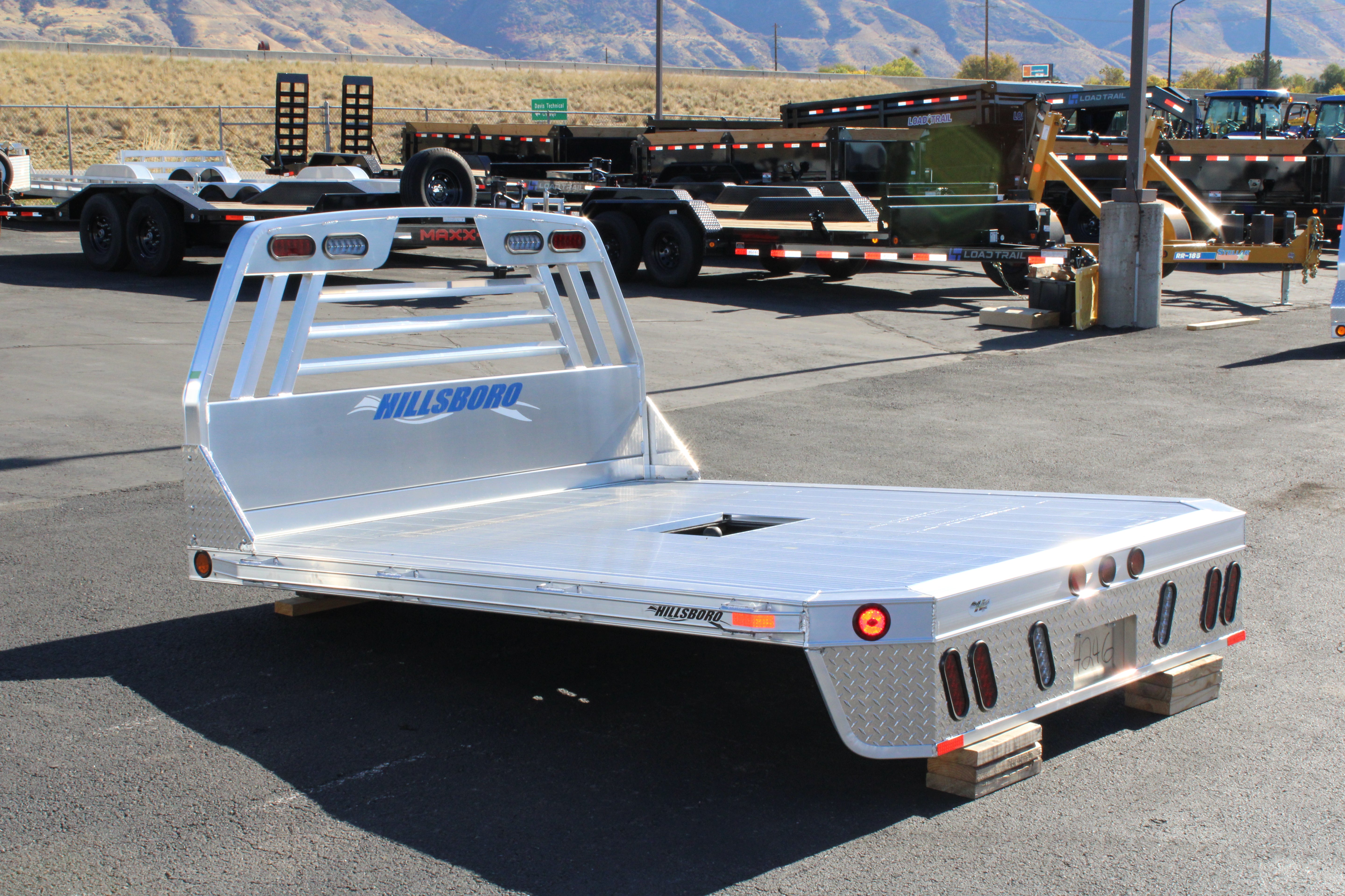 2024 Hillsboro 7 x 8.6 Aluminum Truck Bed