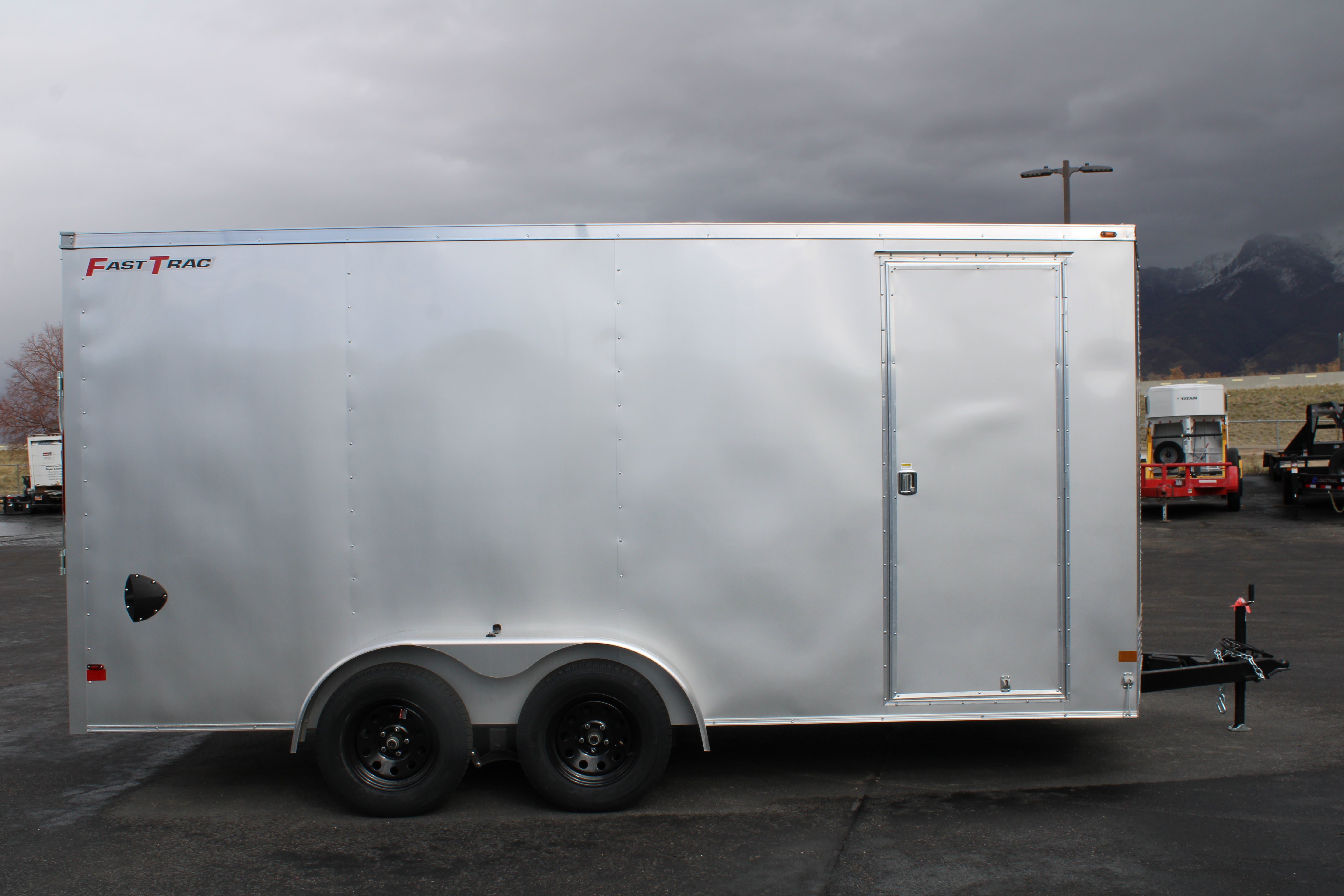 2025 Wells Cargo 7 x 16 Deluxe Enclosed Trailer