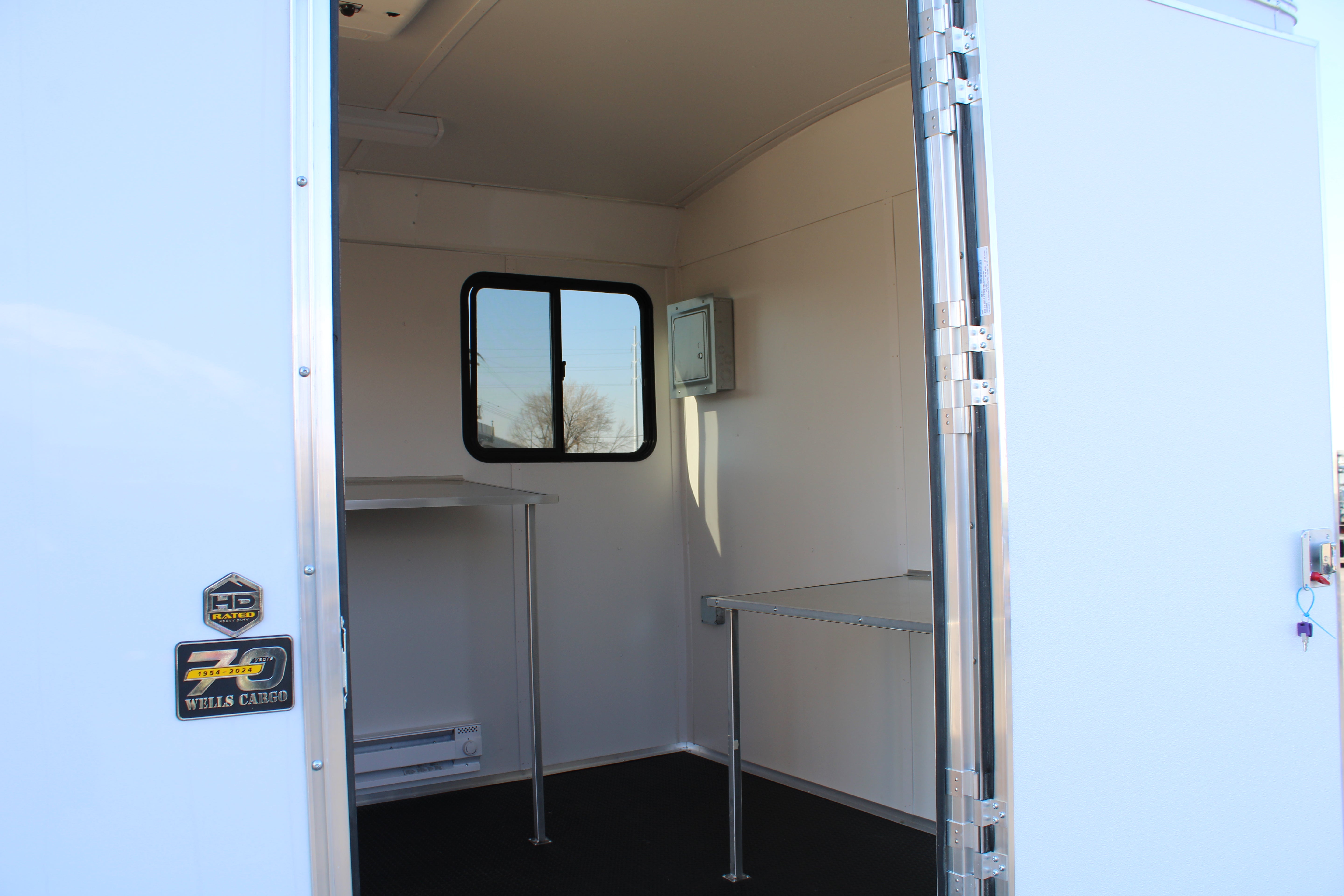 2025 Wells Cargo 8.5 x 24 Enclosed Office Wagon