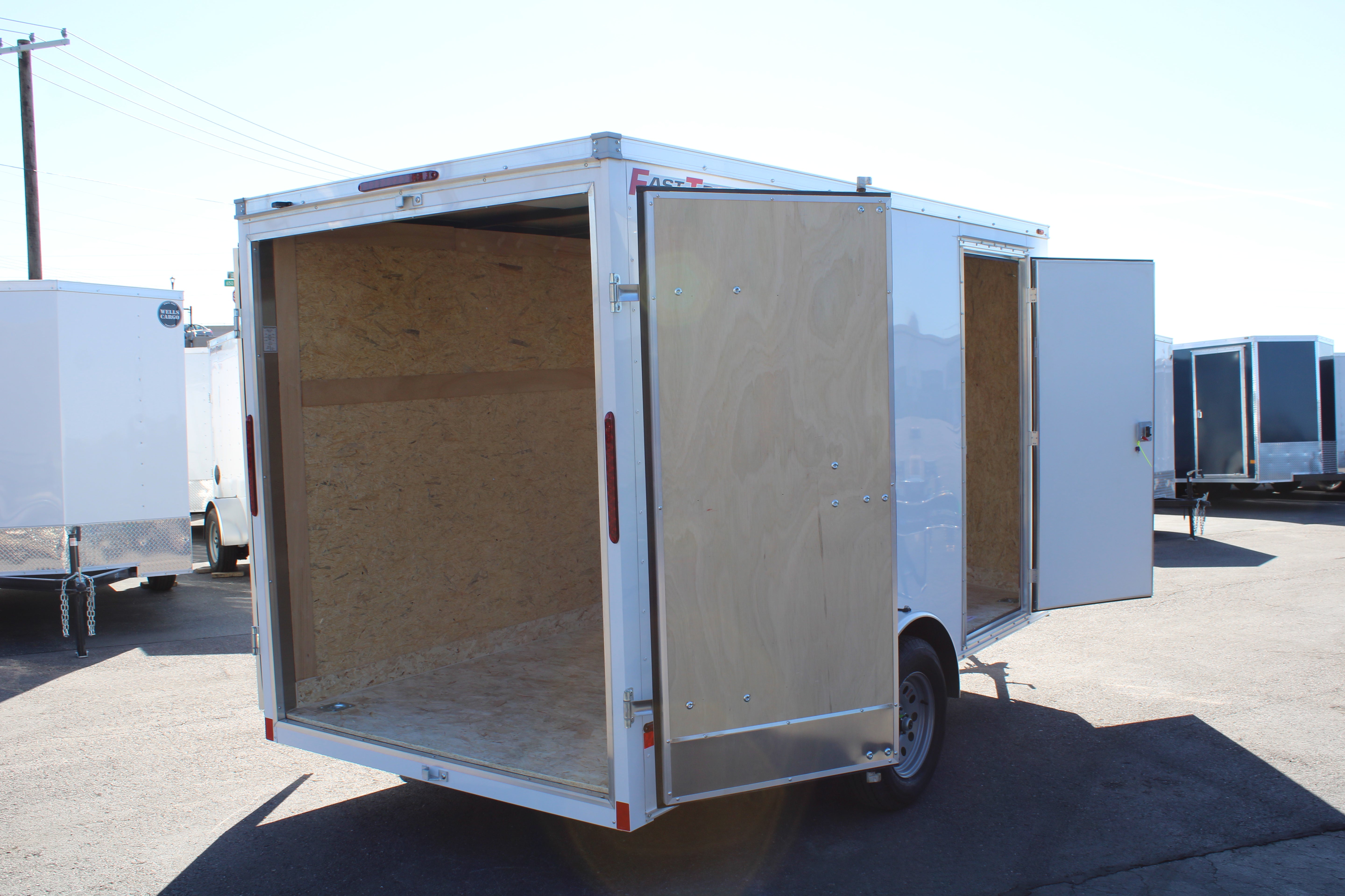 Wells Cargo 6x12 Enclosed Trailer