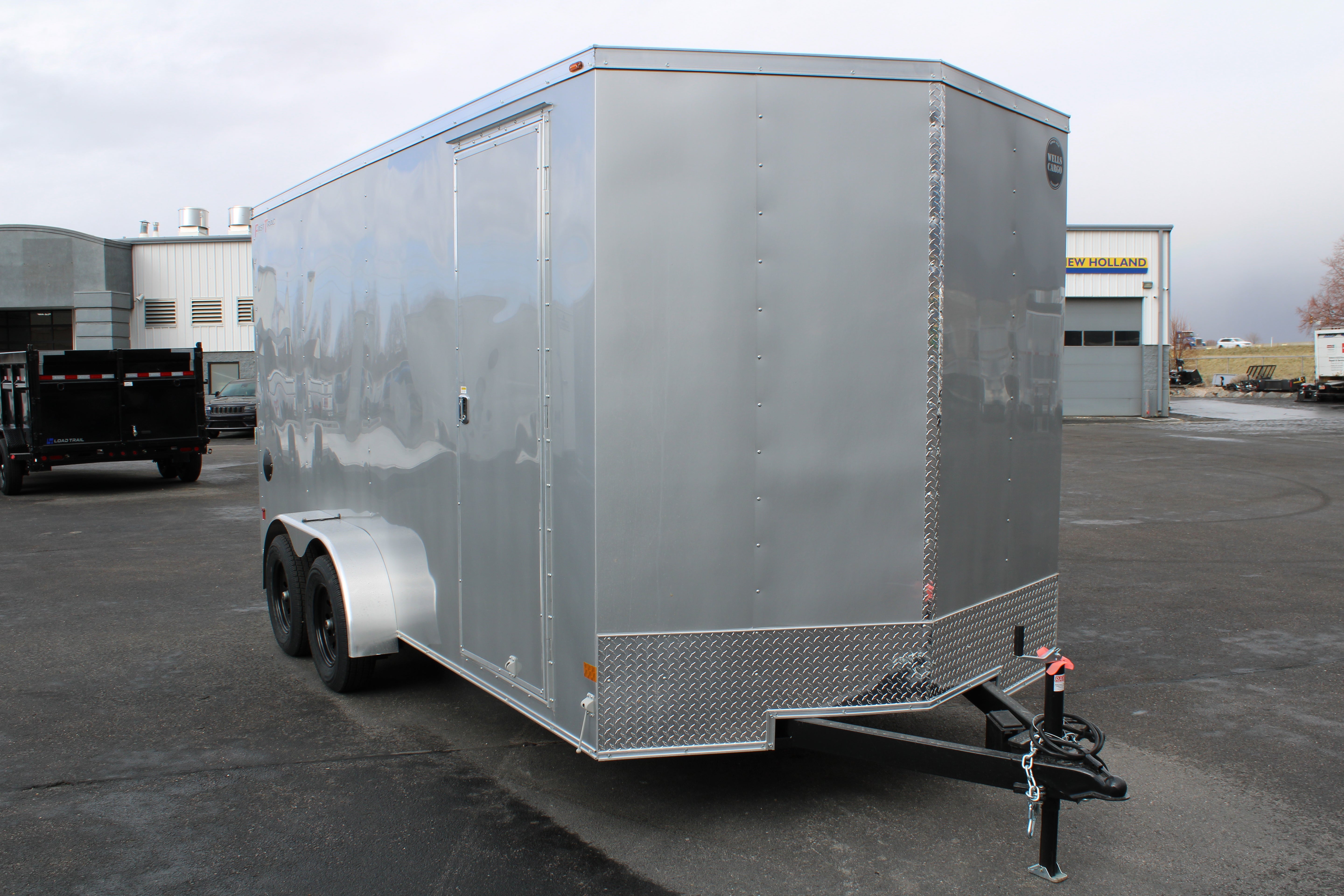 2025 Wells Cargo 7 x 16 Deluxe Enclosed Trailer