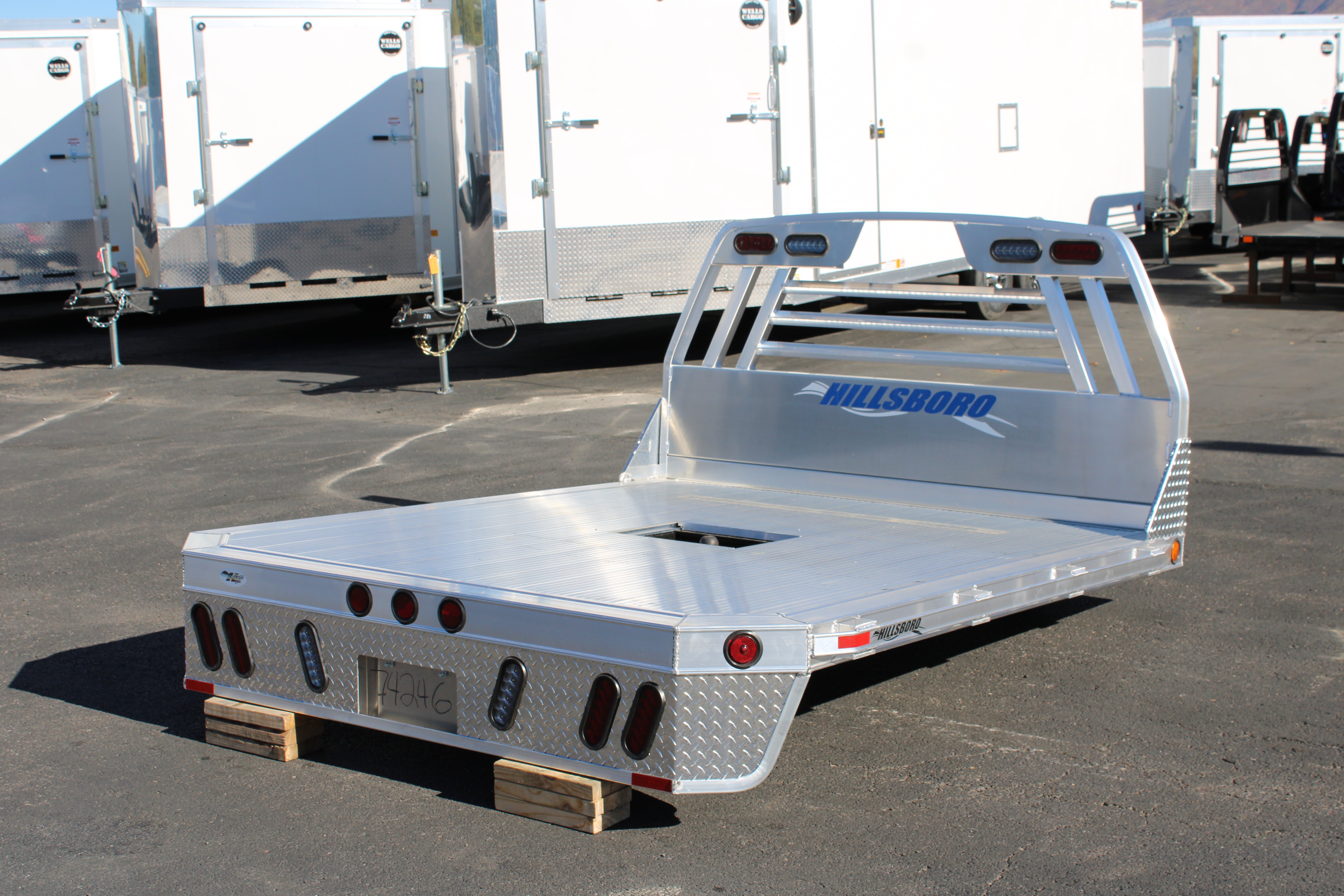 2024 Hillsboro 7 x 8.6 Aluminum Truck Bed