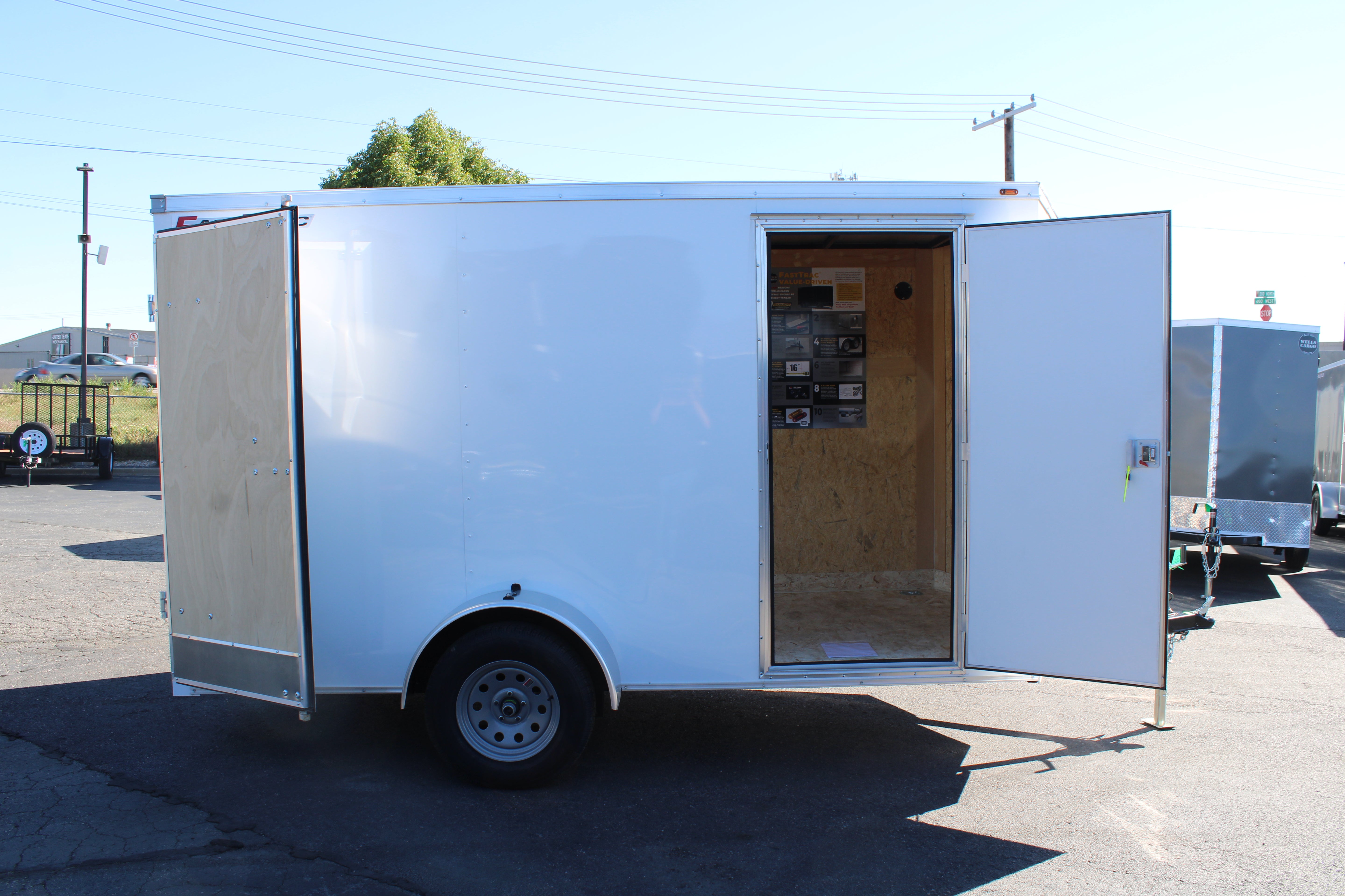 Wells Cargo 6x12 Enclosed Trailer