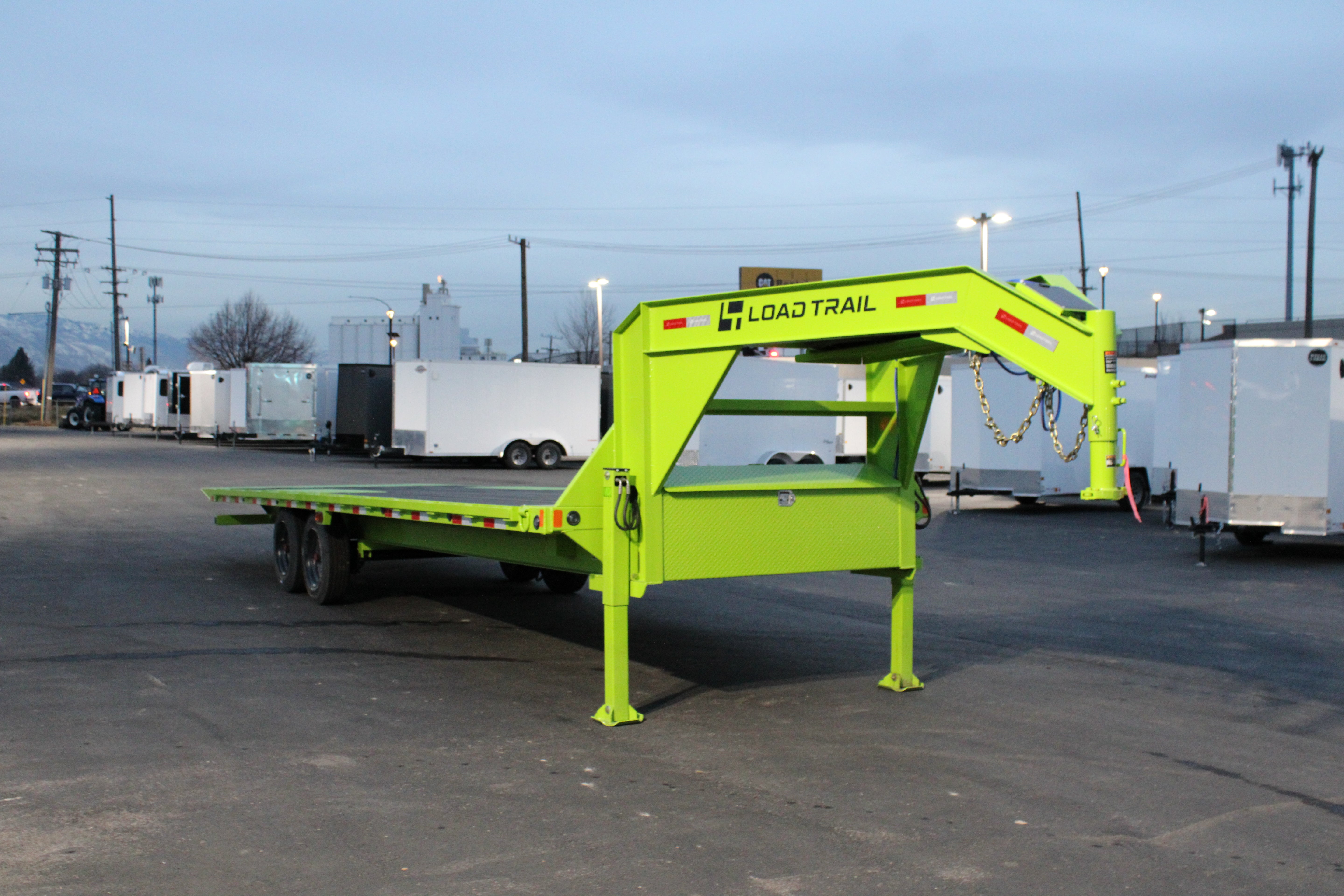 2025 Load Trail 102" x 22' Flatbed Gooseneck Trailer