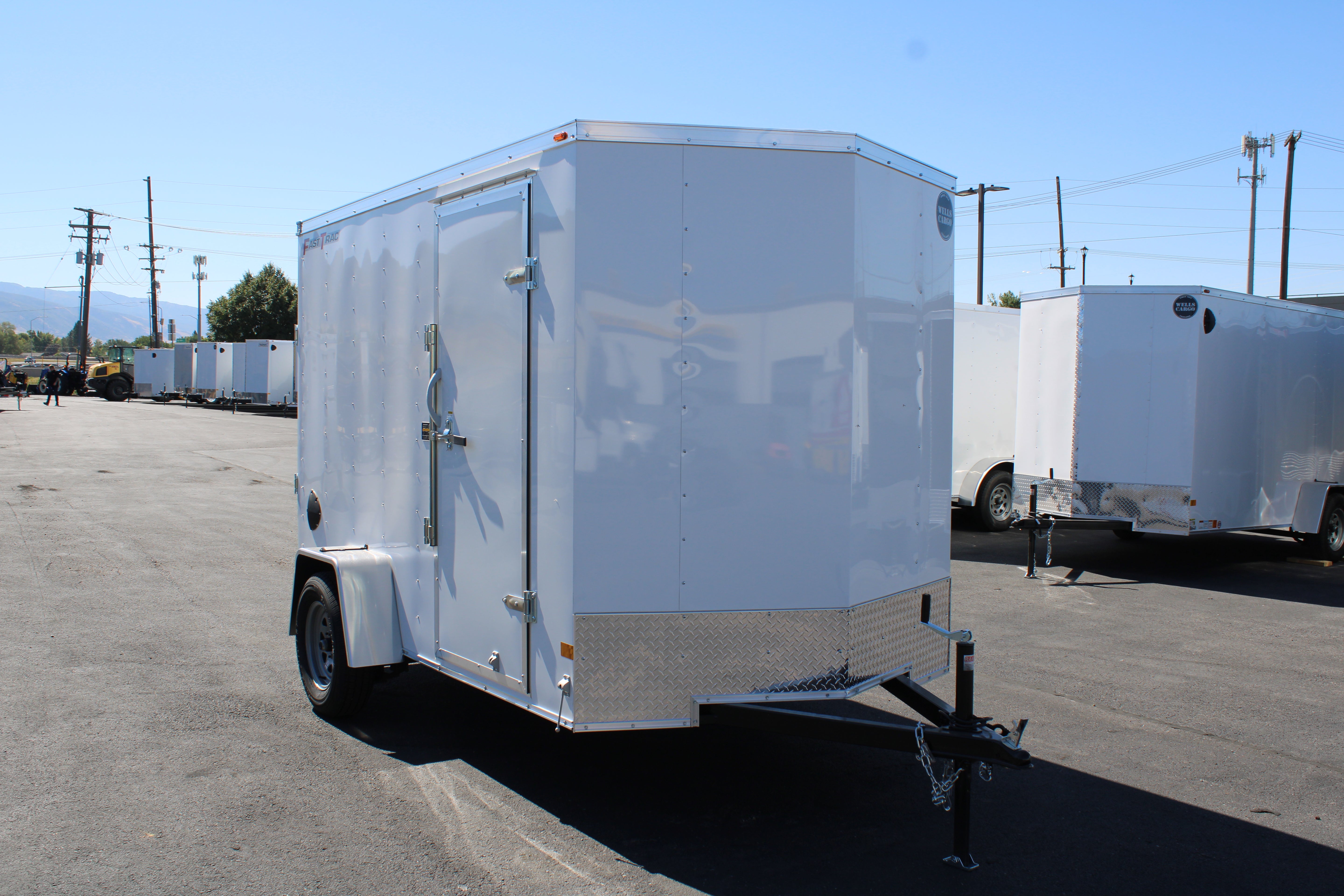 2025 Wells Cargo 6 x 10 Enclosed Trailer