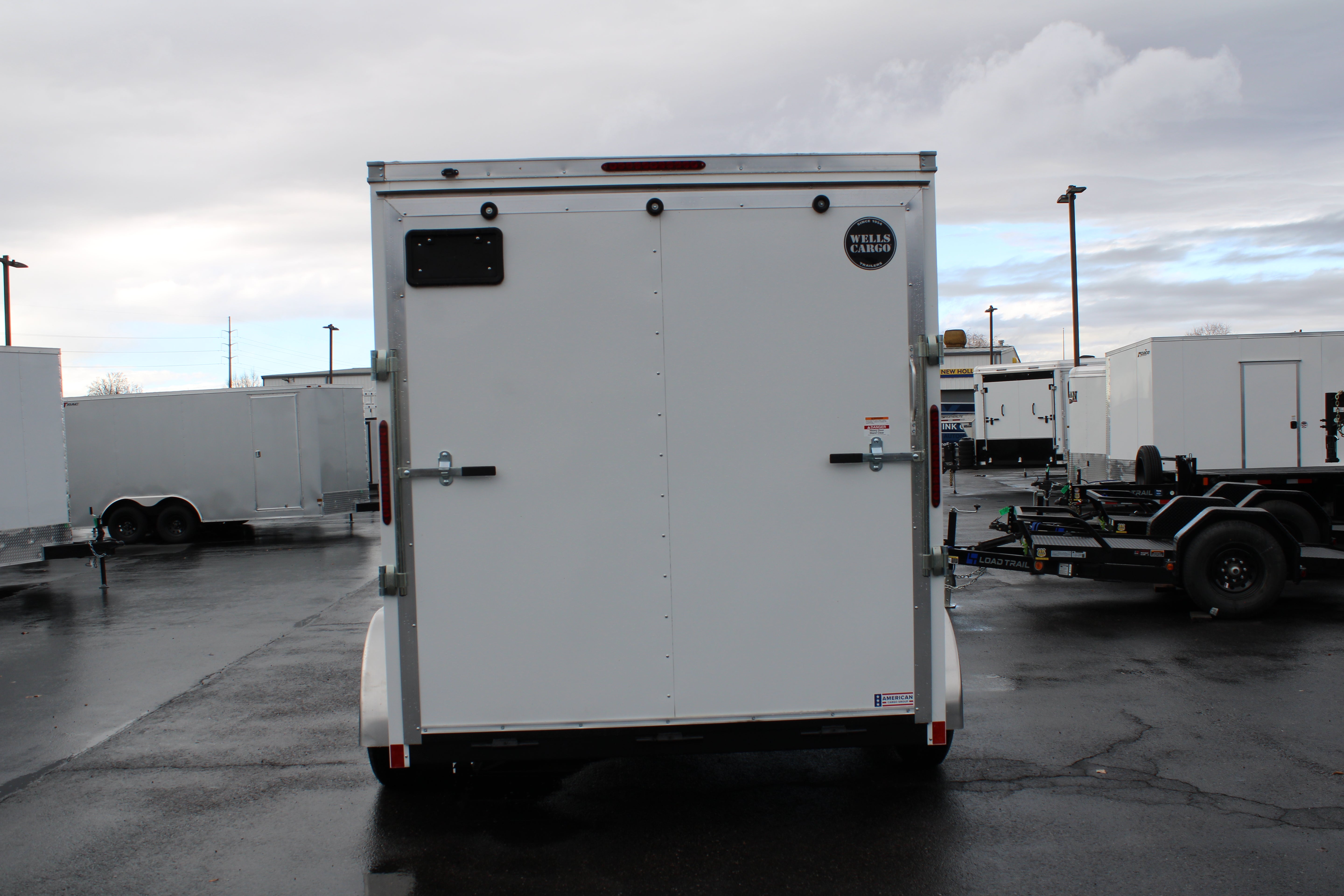 Wells Cargo 7 x 12 Deluxe Enclosed Trailer