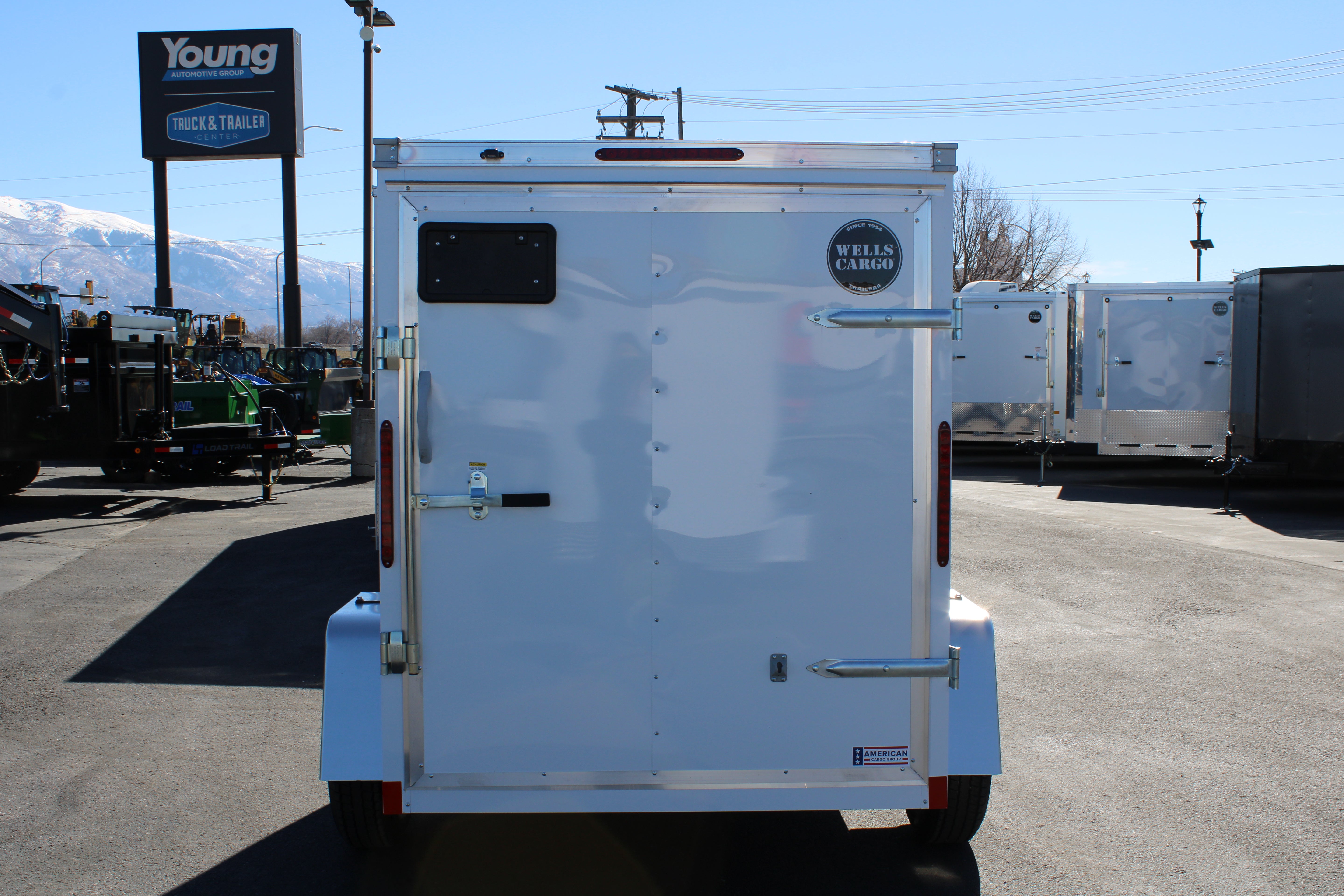 2025 Wells Cargo 5 x 8 Enclosed Trailer