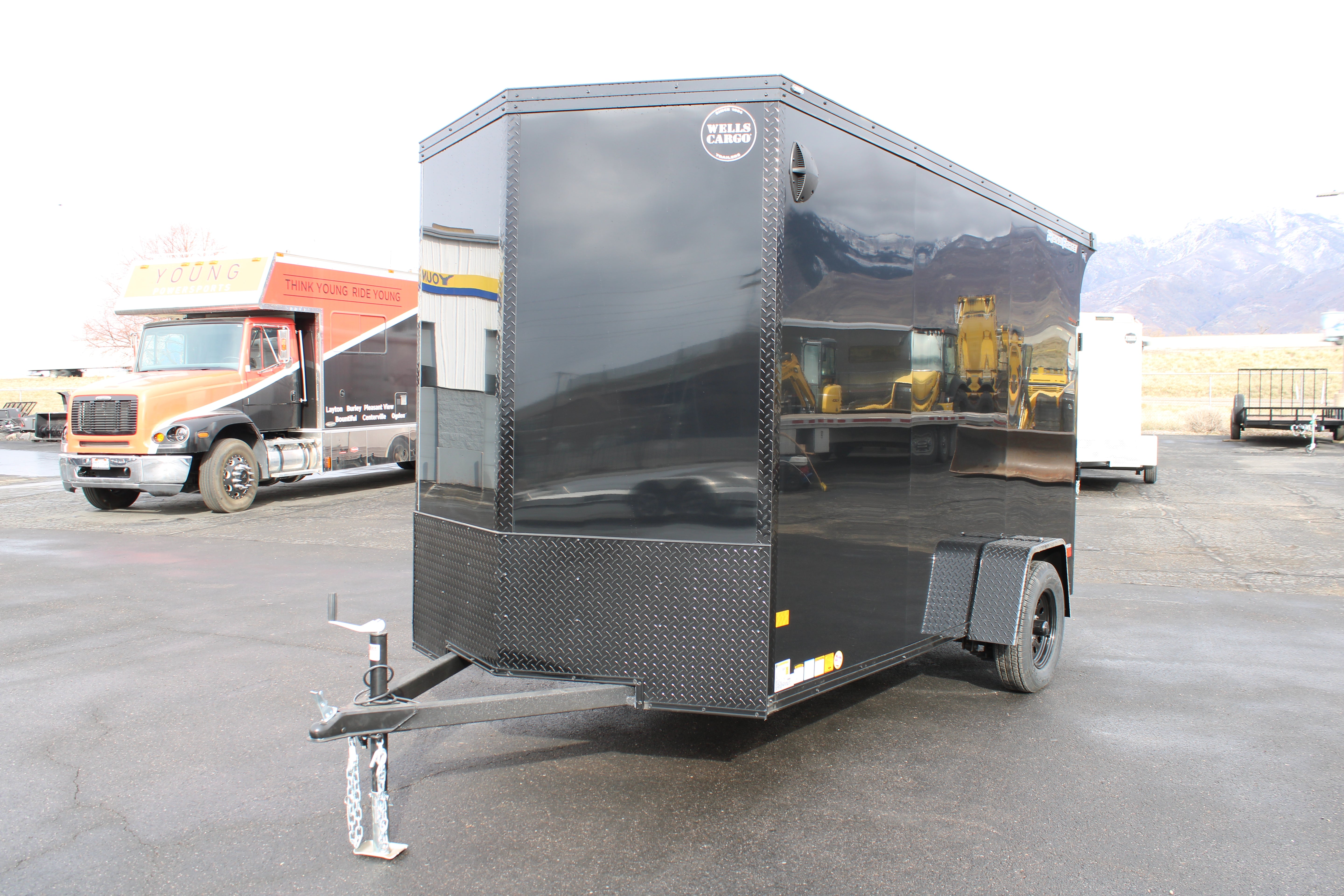 *New Model* Wells Cargo 6x12 Deluxe Enclosed Trailer