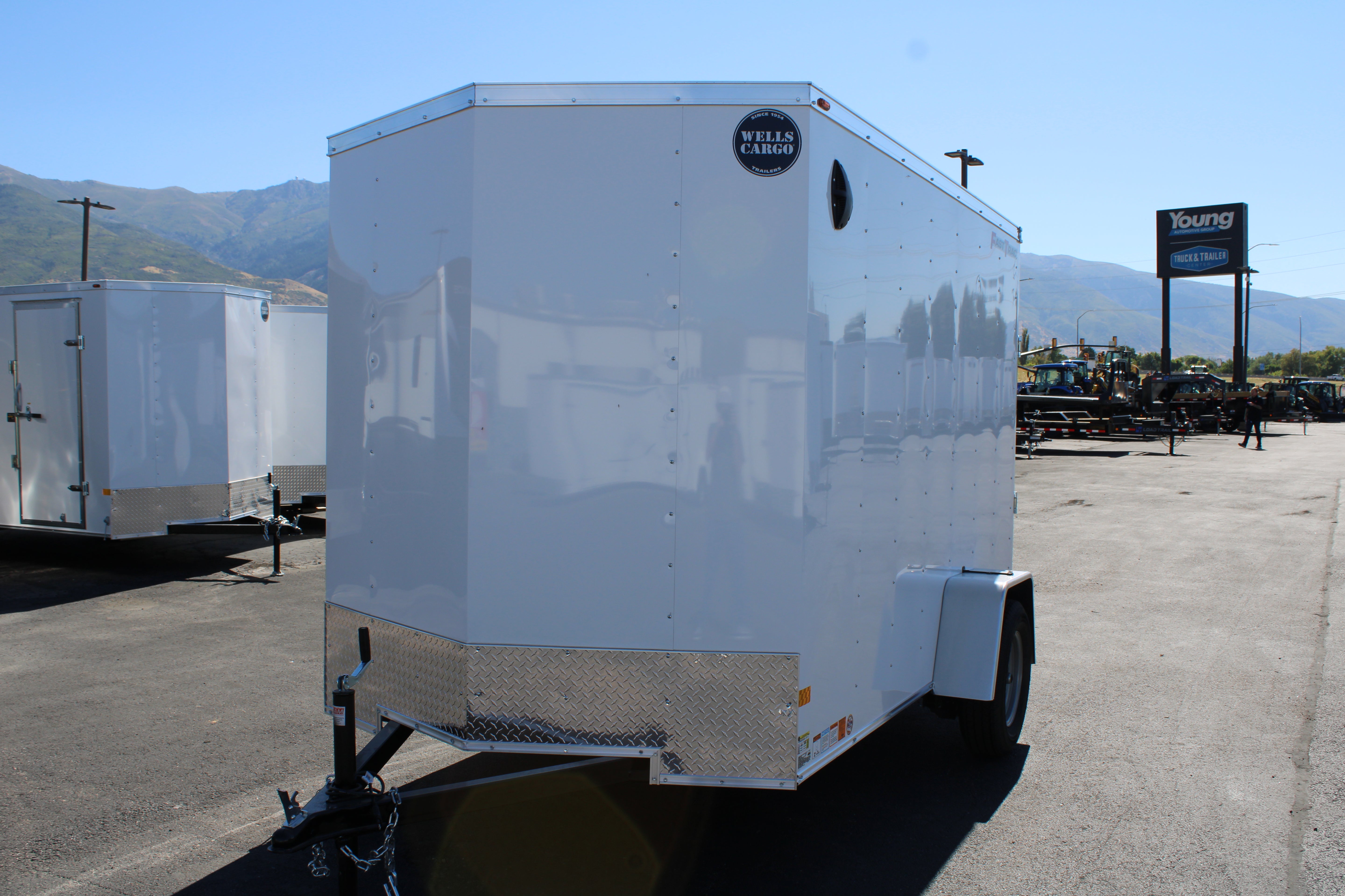 2025 Wells Cargo 6 x 10 Enclosed Trailer