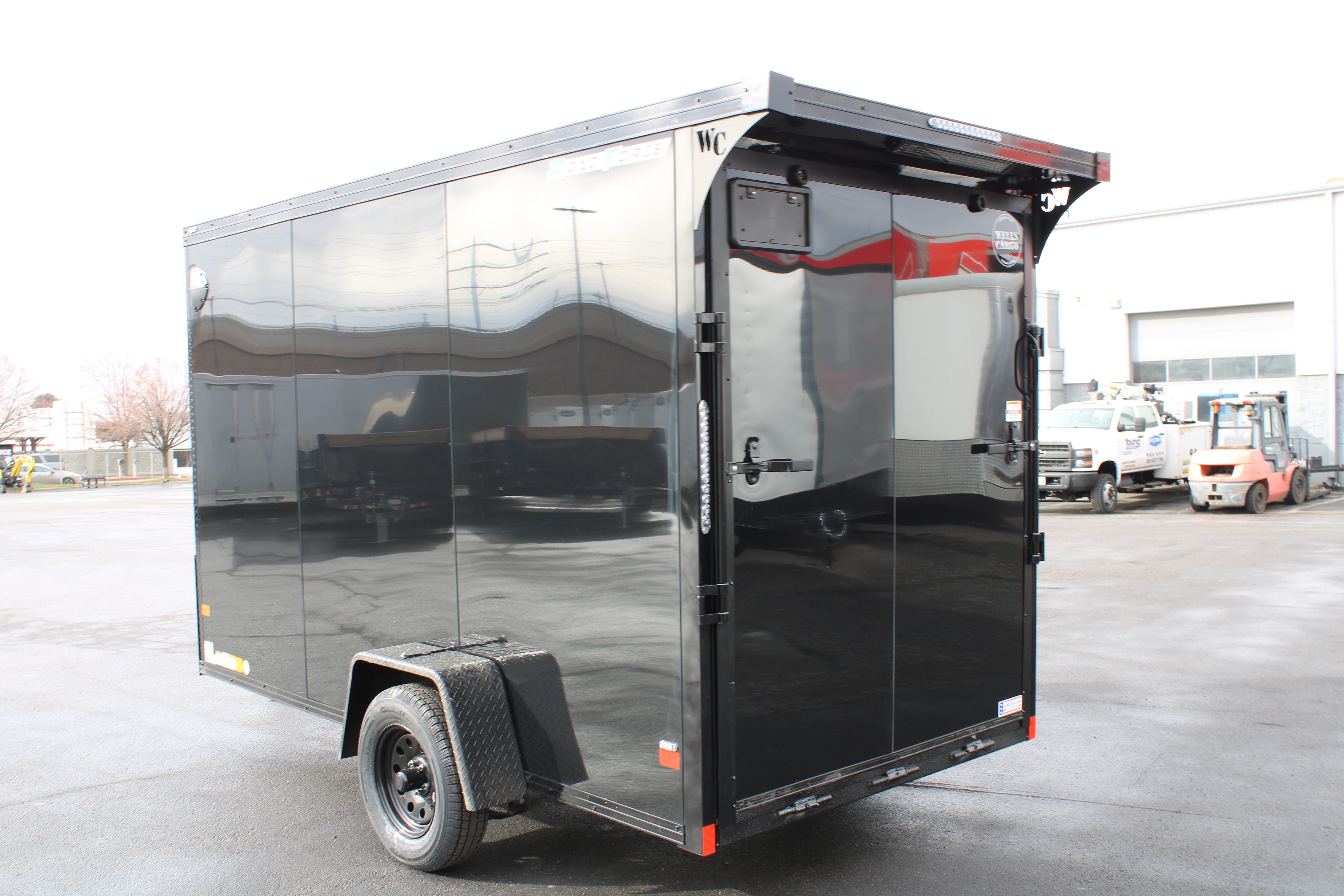 *New Model* Wells Cargo 6x12 Deluxe Enclosed Trailer
