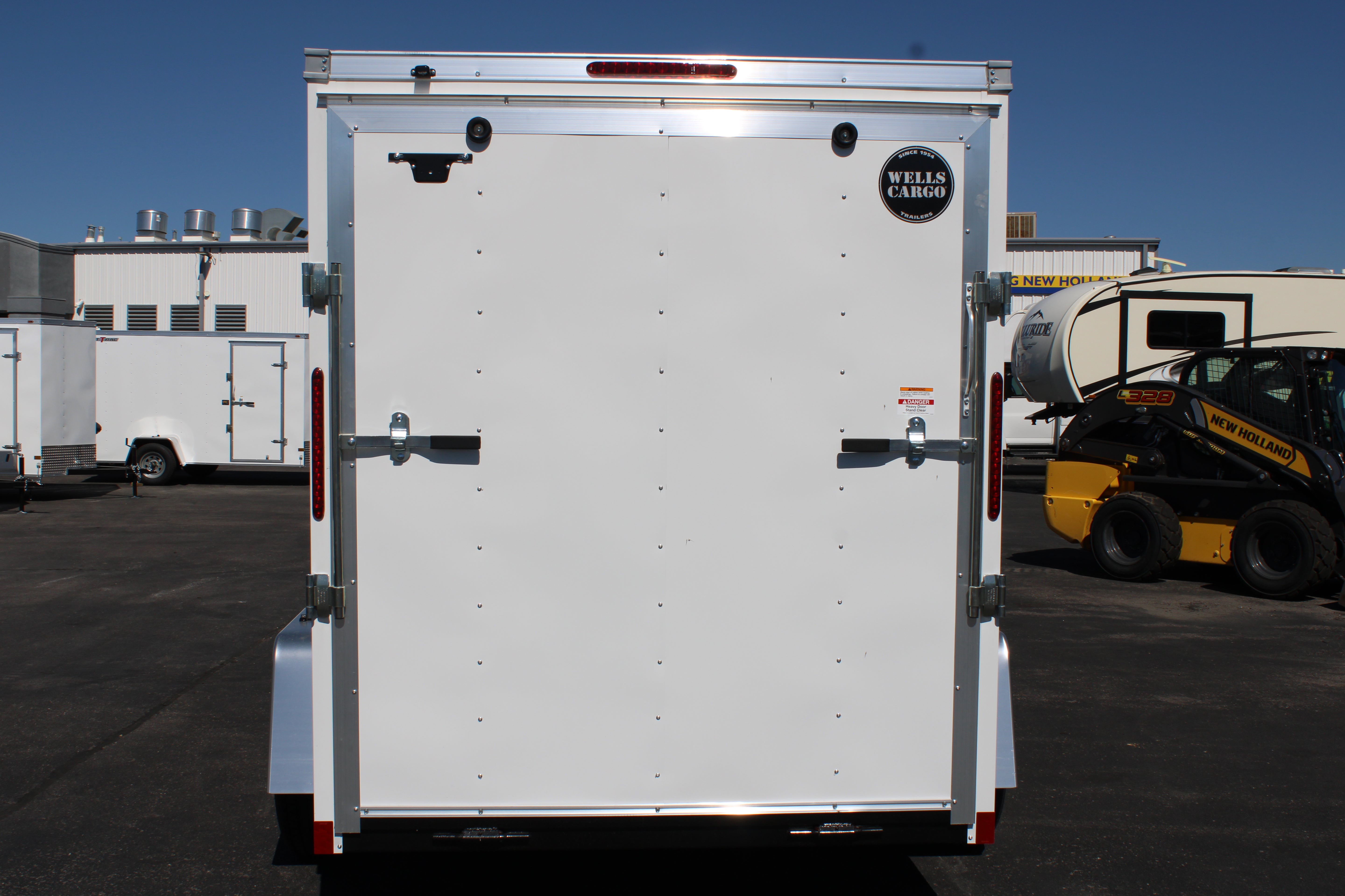 2025 Wells Cargo 6 x 10 Enclosed Trailer