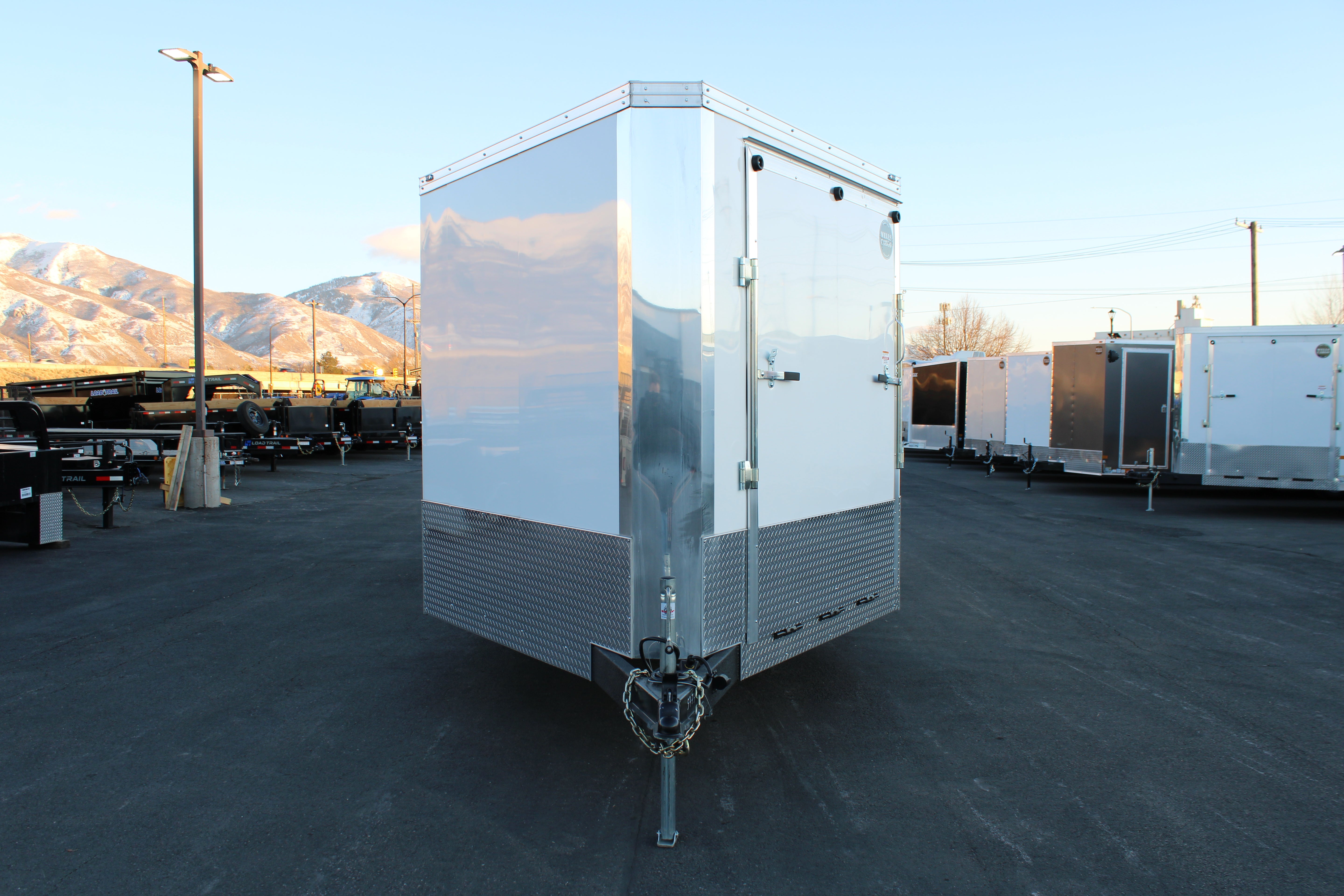 2025 Wells Cargo 8.5 x 28 Enclosed Snowmobile Trailer