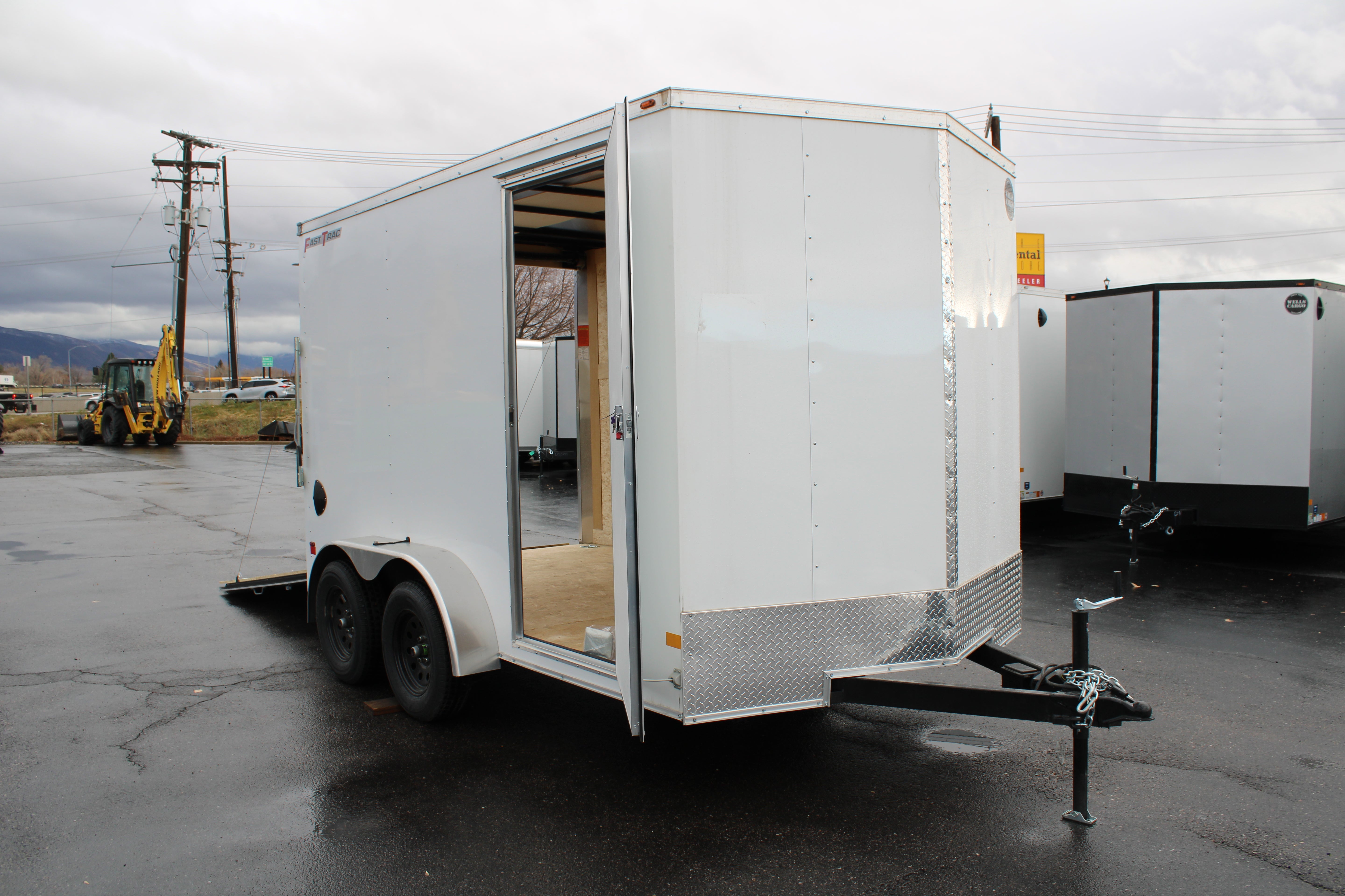 Wells Cargo 7 x 12 Deluxe Enclosed Trailer