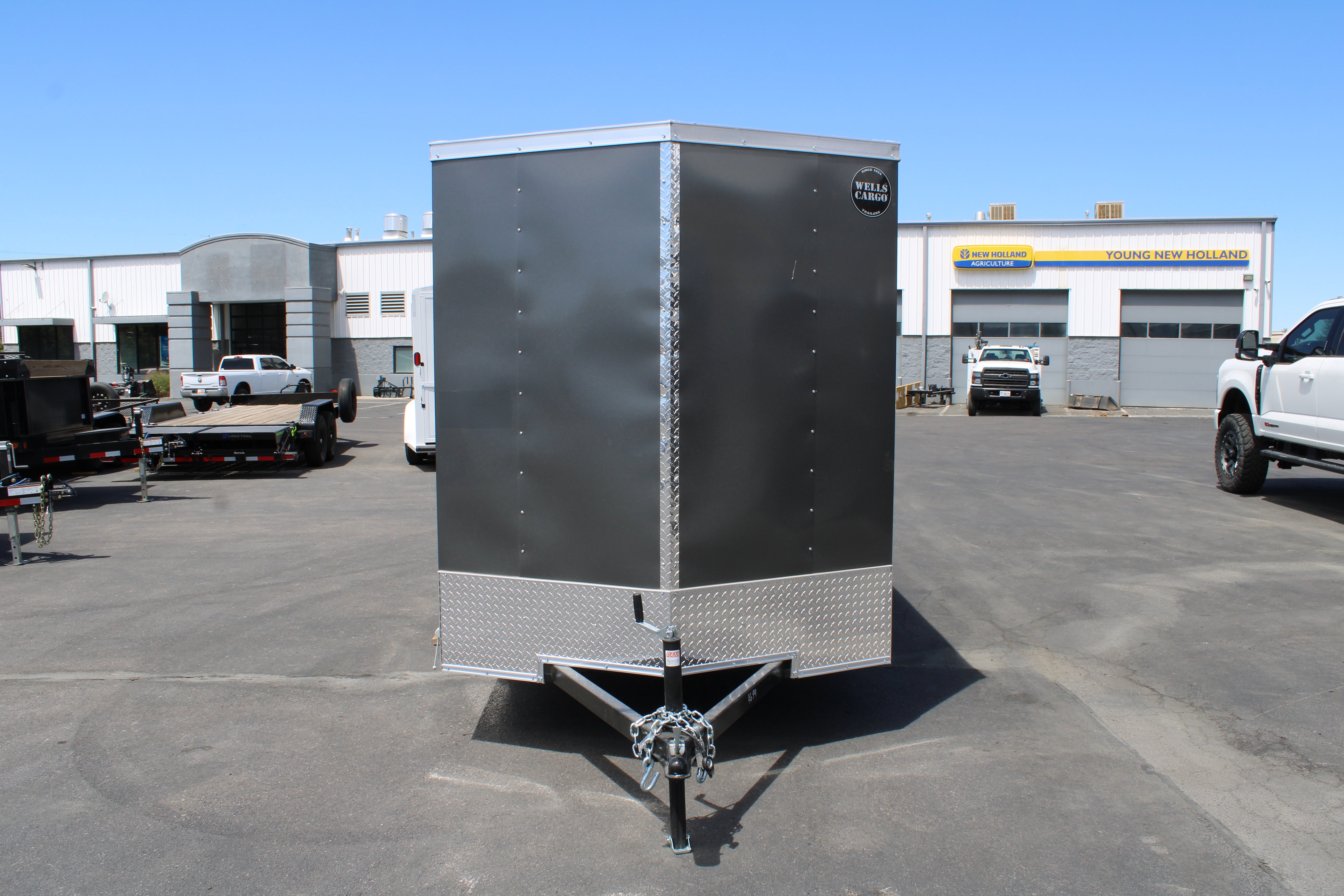 2026 Wells Cargo 6 x 10 Deluxe Enclosed Trailer