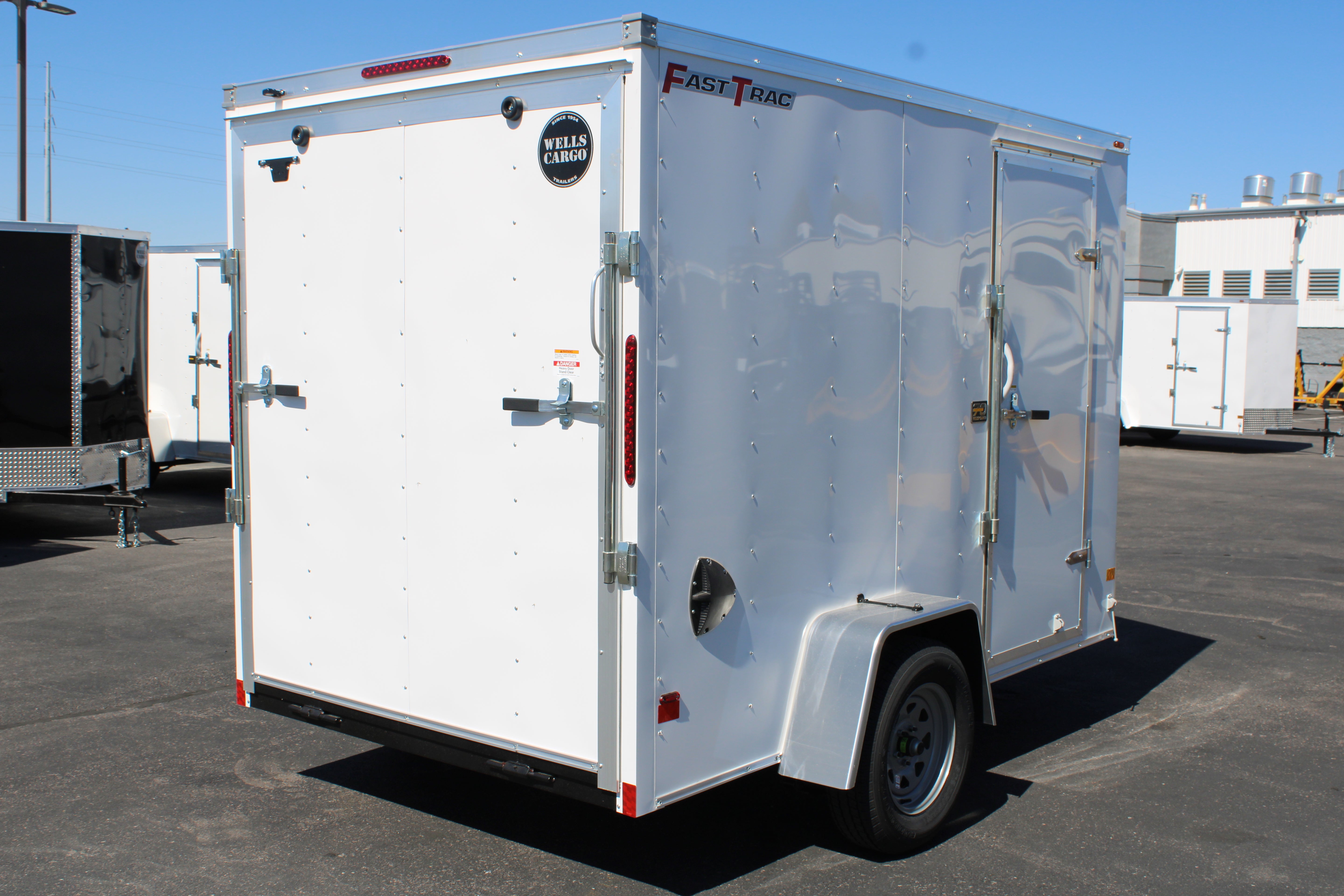 2025 Wells Cargo 6 x 10 Enclosed Trailer