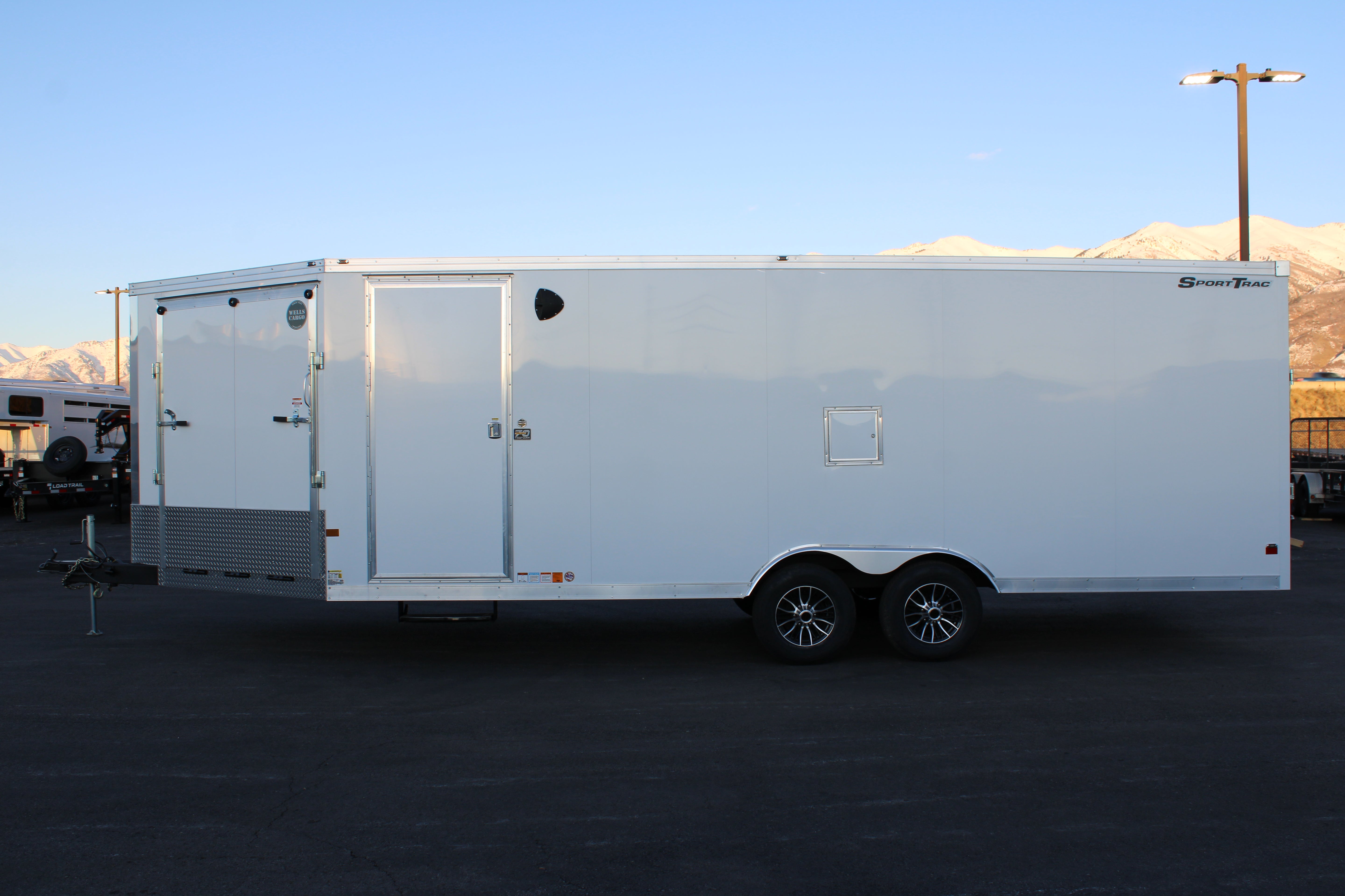 2025 Wells Cargo 8.5 x 28 Enclosed Snowmobile Trailer