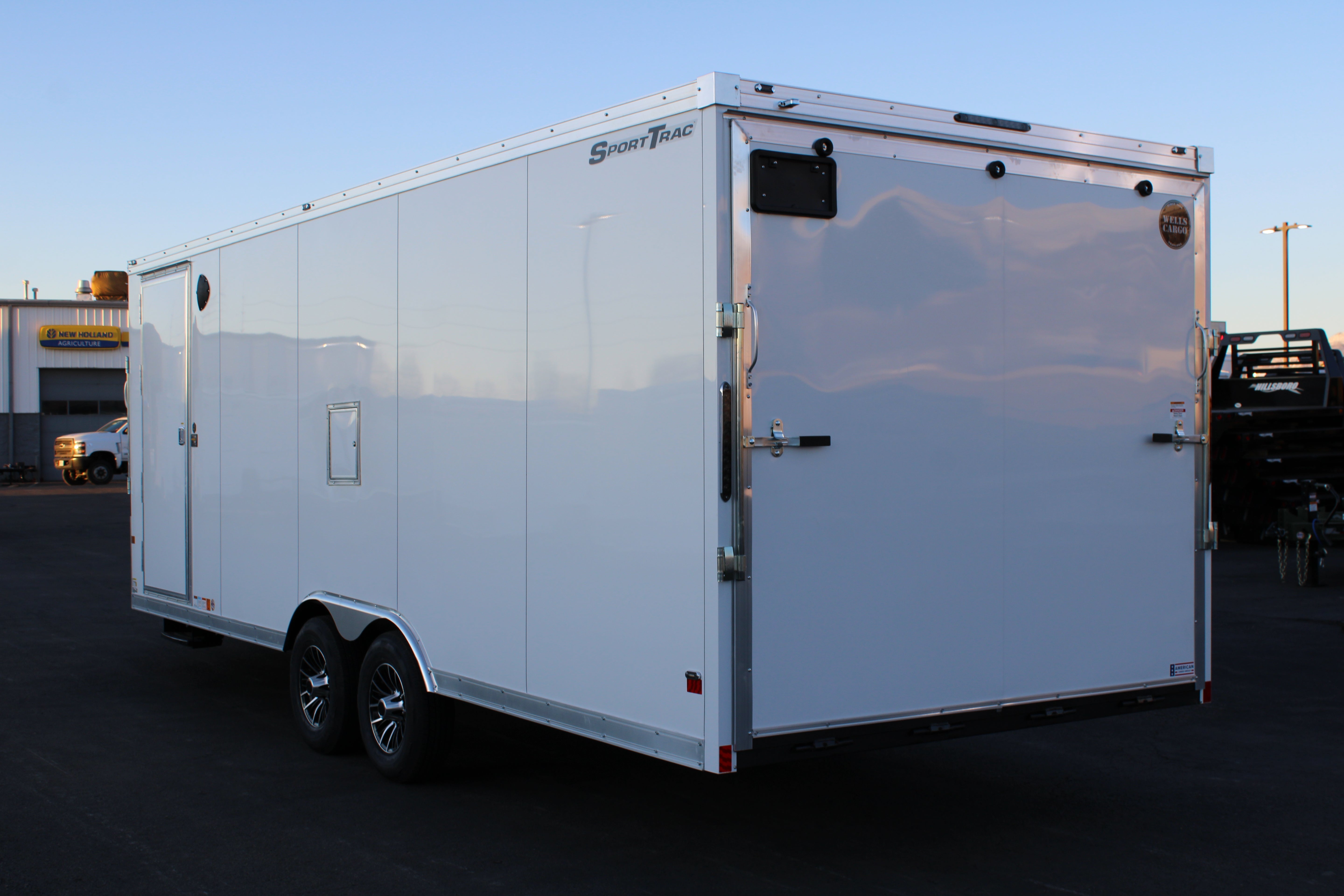 2025 Wells Cargo 8.5 x 28 Enclosed Snowmobile Trailer