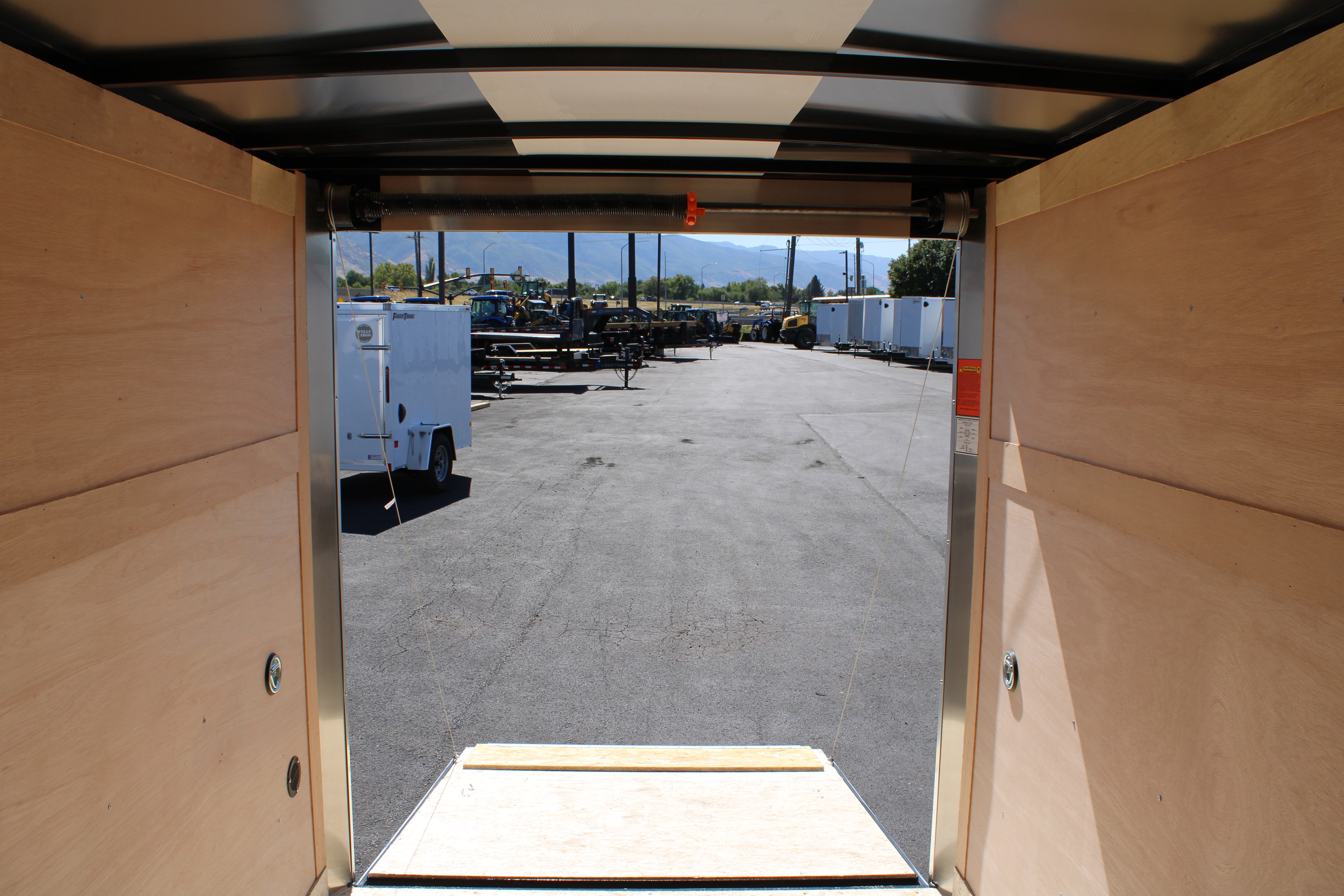 2025 Wells Cargo 6 x 10 Enclosed Trailer