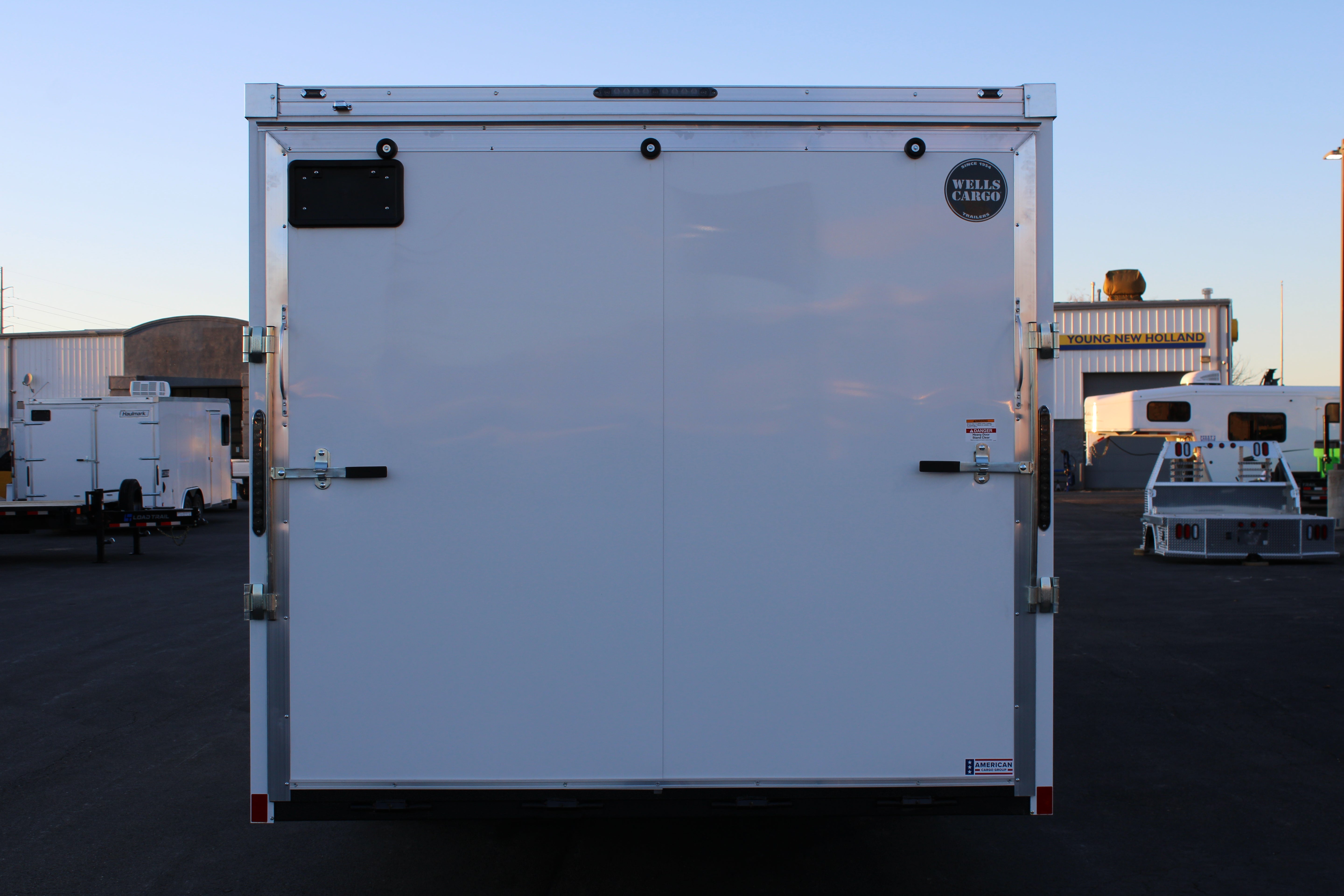 2025 Wells Cargo 8.5 x 28 Enclosed Snowmobile Trailer