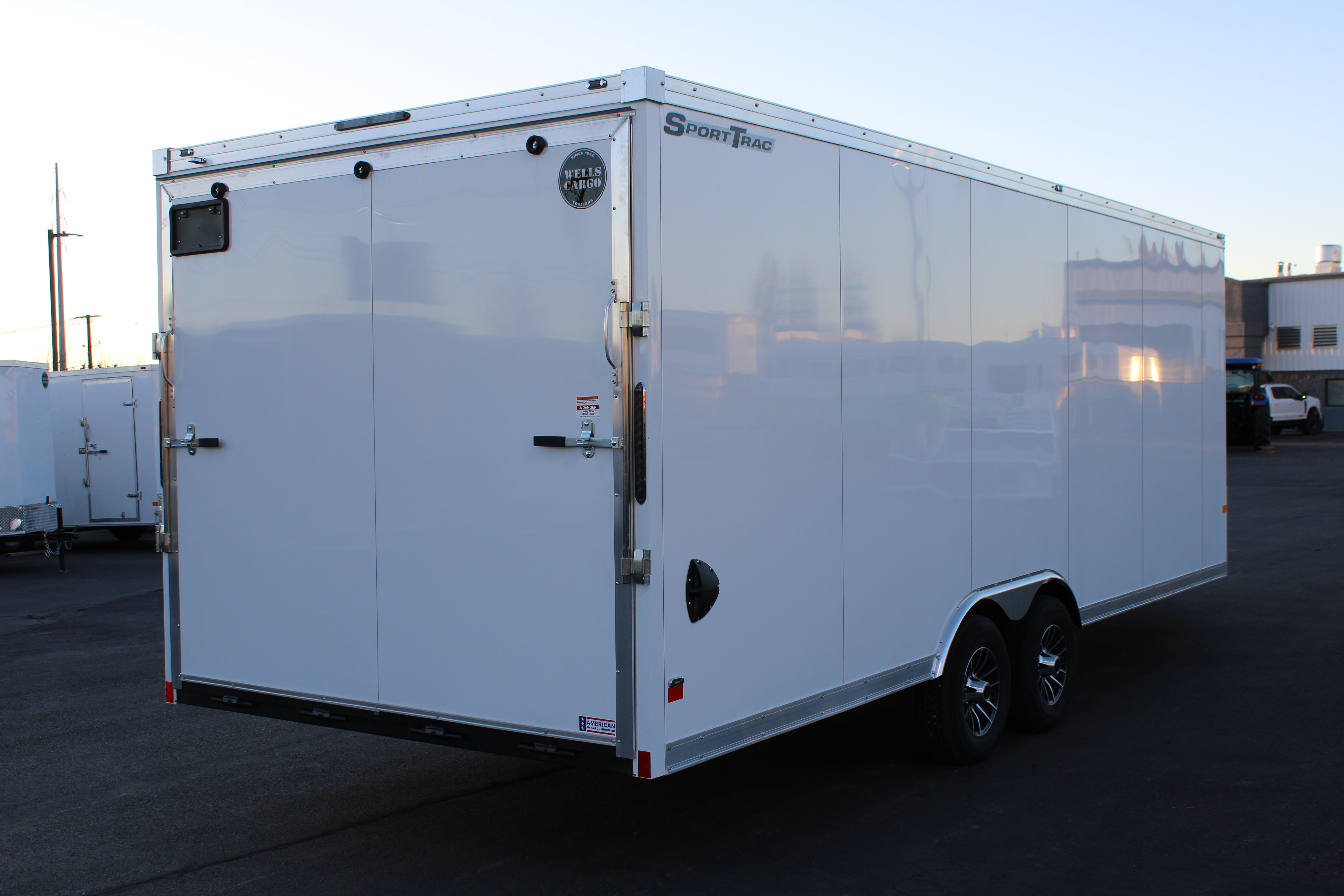 2025 Wells Cargo 8.5 x 28 Enclosed Snowmobile Trailer