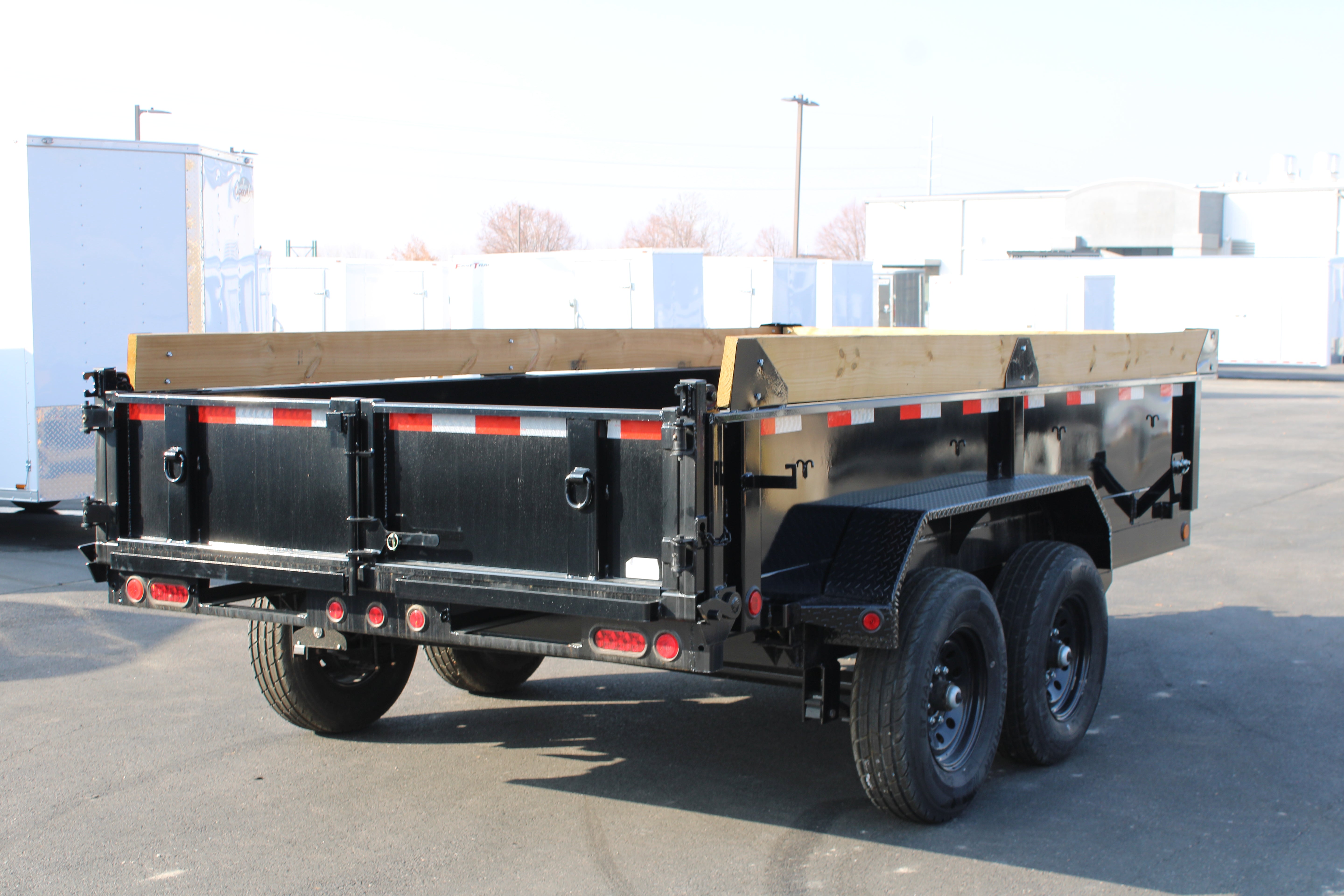 2024 Load Trail 83" x 14' Dump Trailer W/ Wood Extensions