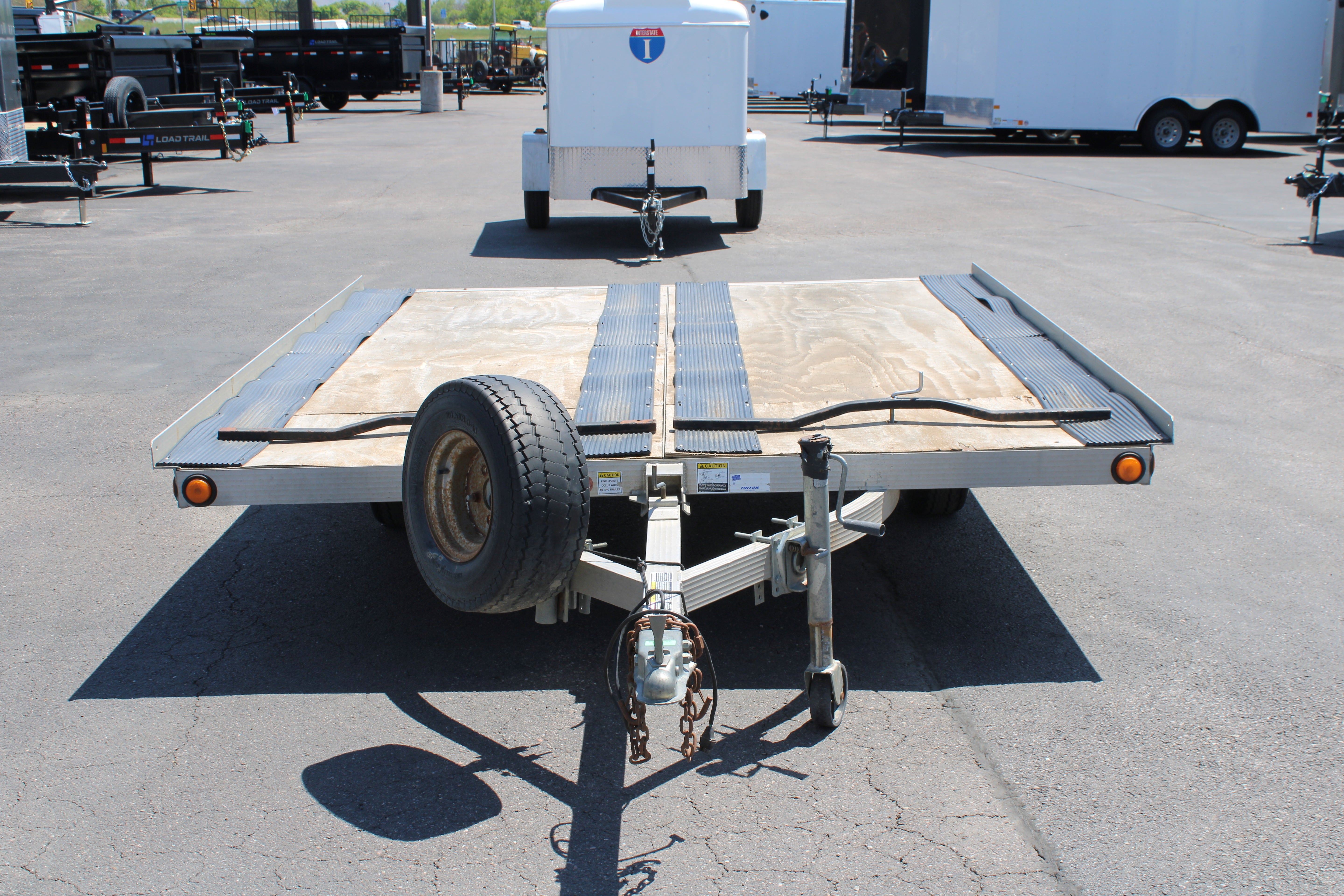 USED TRITON SNOWMOBILE TRAILER
